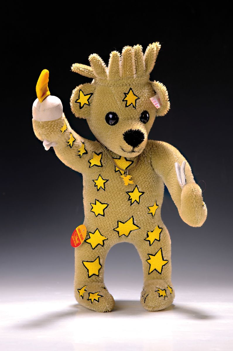 Detail k: James Rizzi (1950-2011) für Steiff, Teddybär "Libby bear" Freiheitsstatue, 2001, Ed. 558/2001, ars mundi Exklusiv-Edition, mit orig. ...