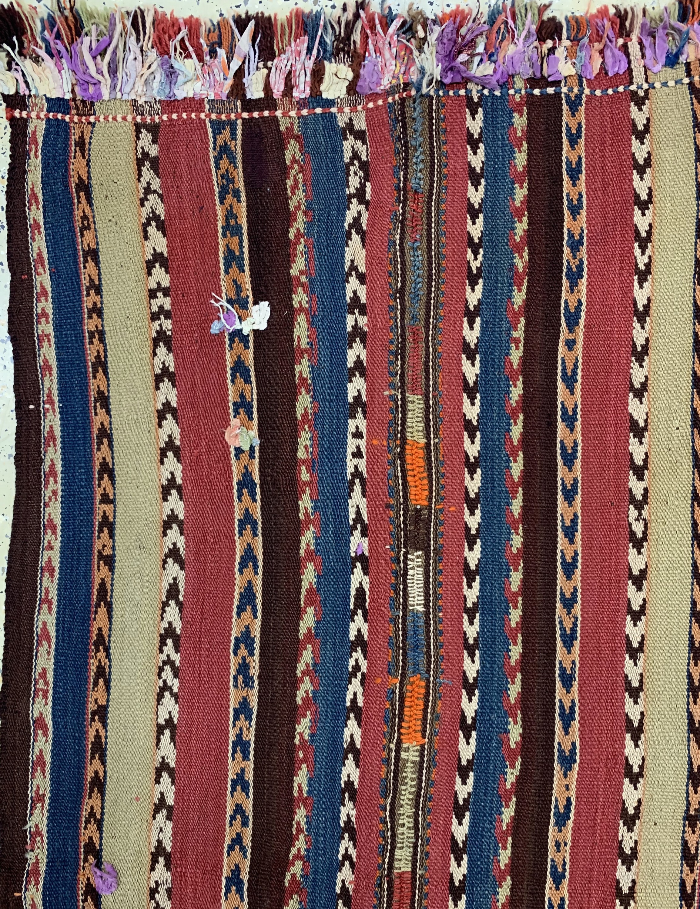 Detail b: Malatya Djajim(3 Bahnig), Türkei, um 1940, Wolle auf Wolle, ca. 210 x 132 cm, EHZ: 2