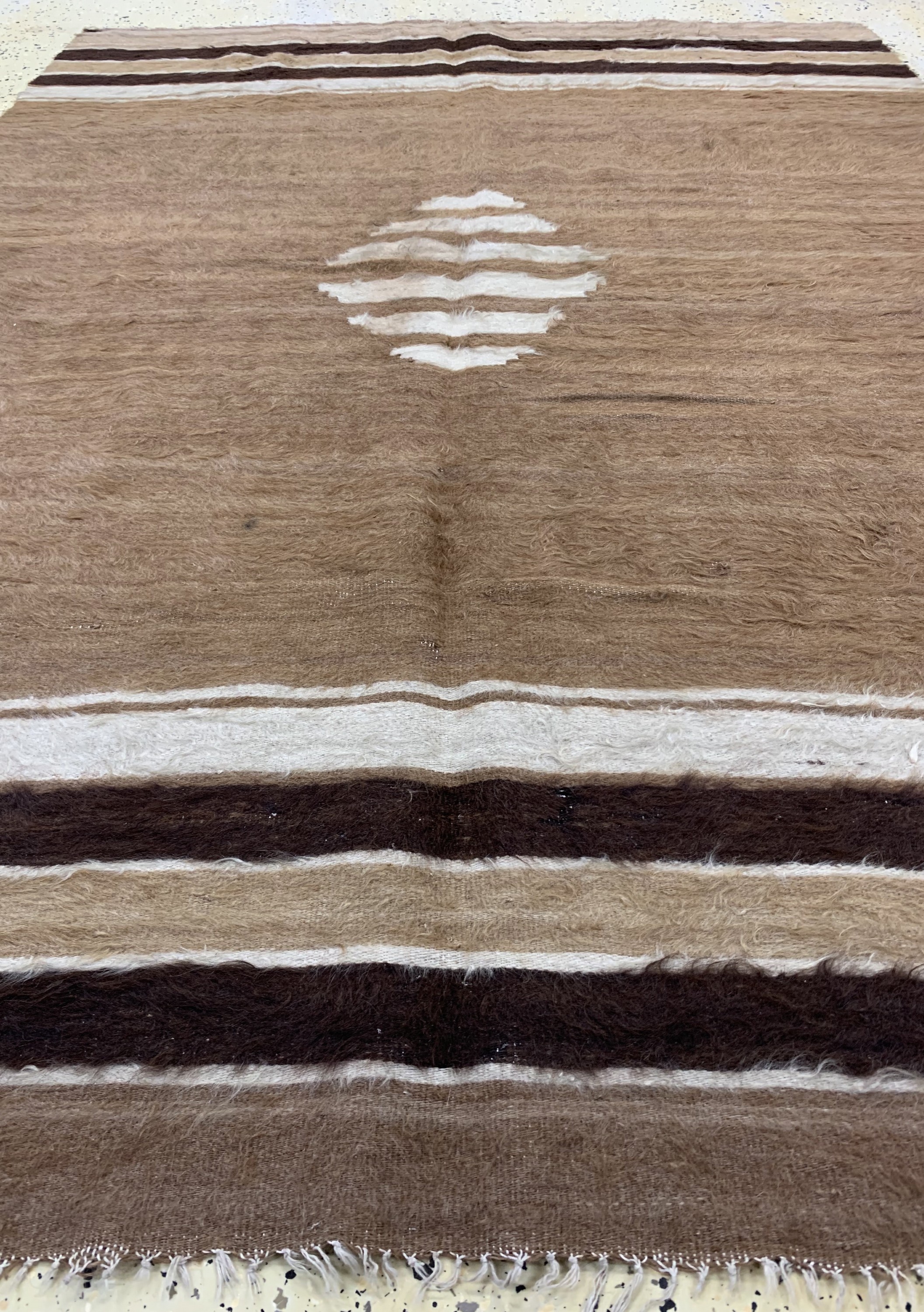 Detail c: Siirt Kelim alt, Türkei, um 1930/1940, Wolle auf Wolle, ca. 200 x 140 cm, EHZ: 3