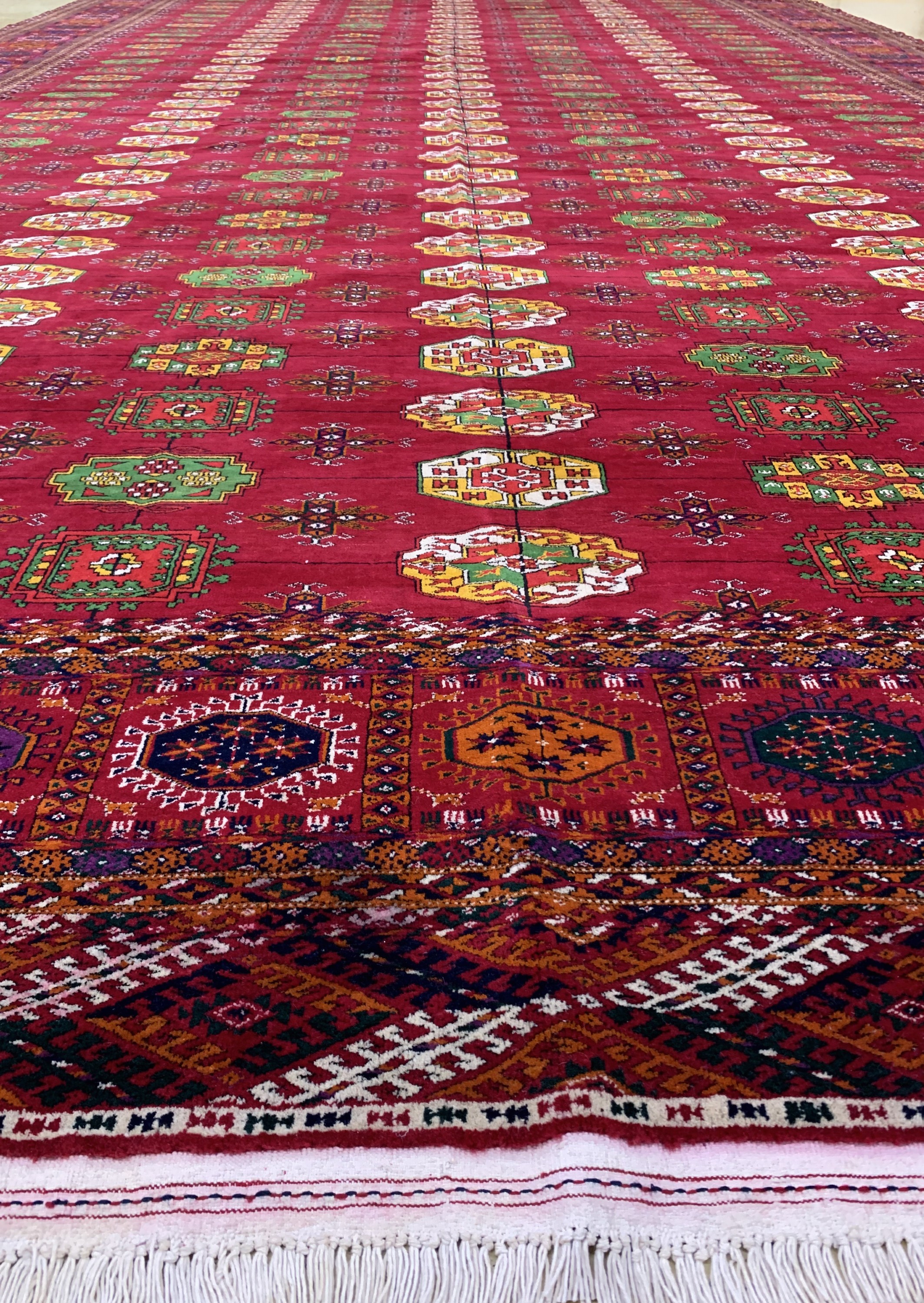 Detail g: Antiker Senneh Kelim Fragment, Persien, Anfang 19.Jhd, Wolle auf Wolle, ca. 285 x 206 cm, EHZ: 4