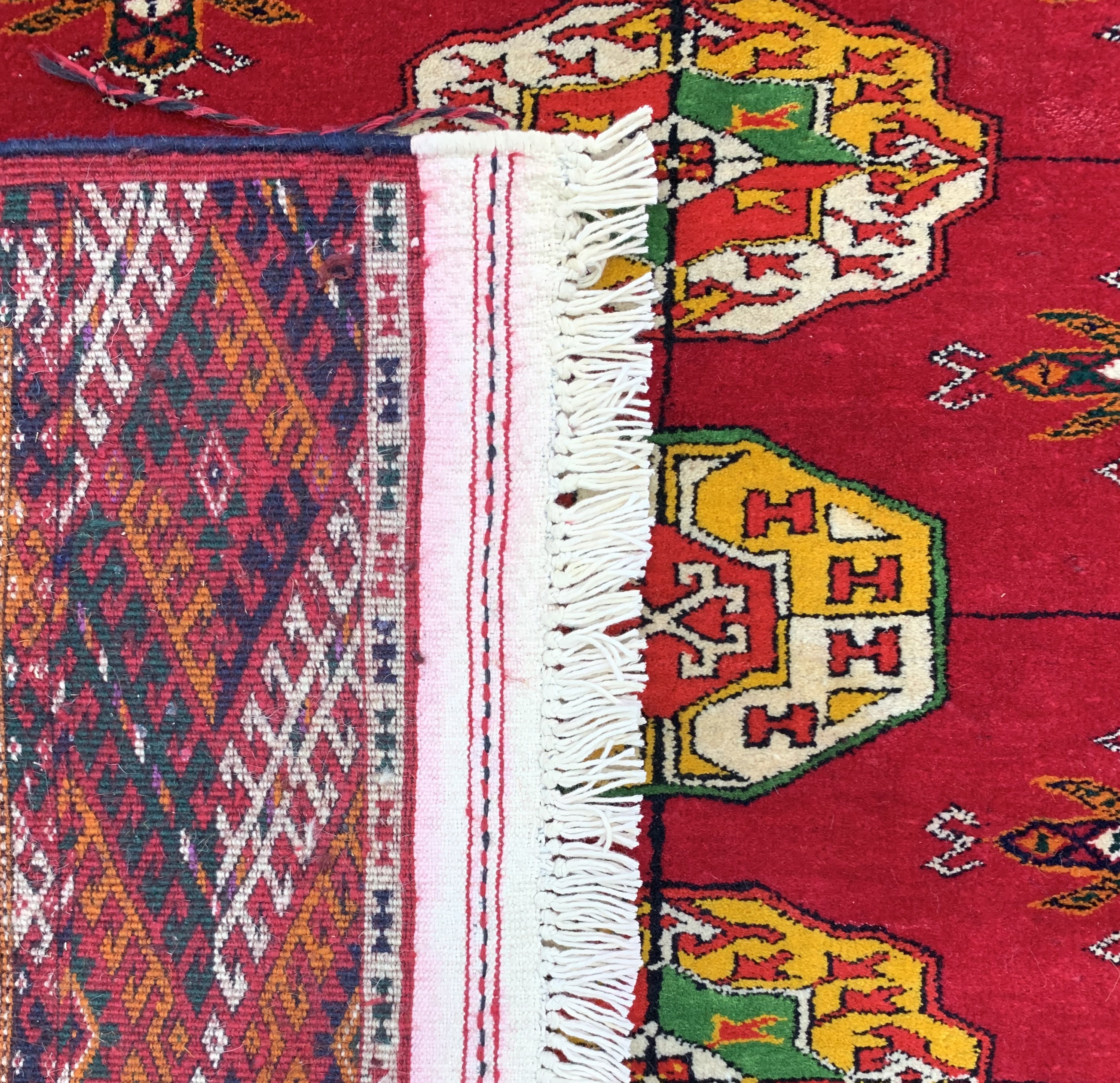 Detail i: Antiker Senneh Kelim Fragment, Persien, Anfang 19.Jhd, Wolle auf Wolle, ca. 285 x 206 cm, EHZ: 4