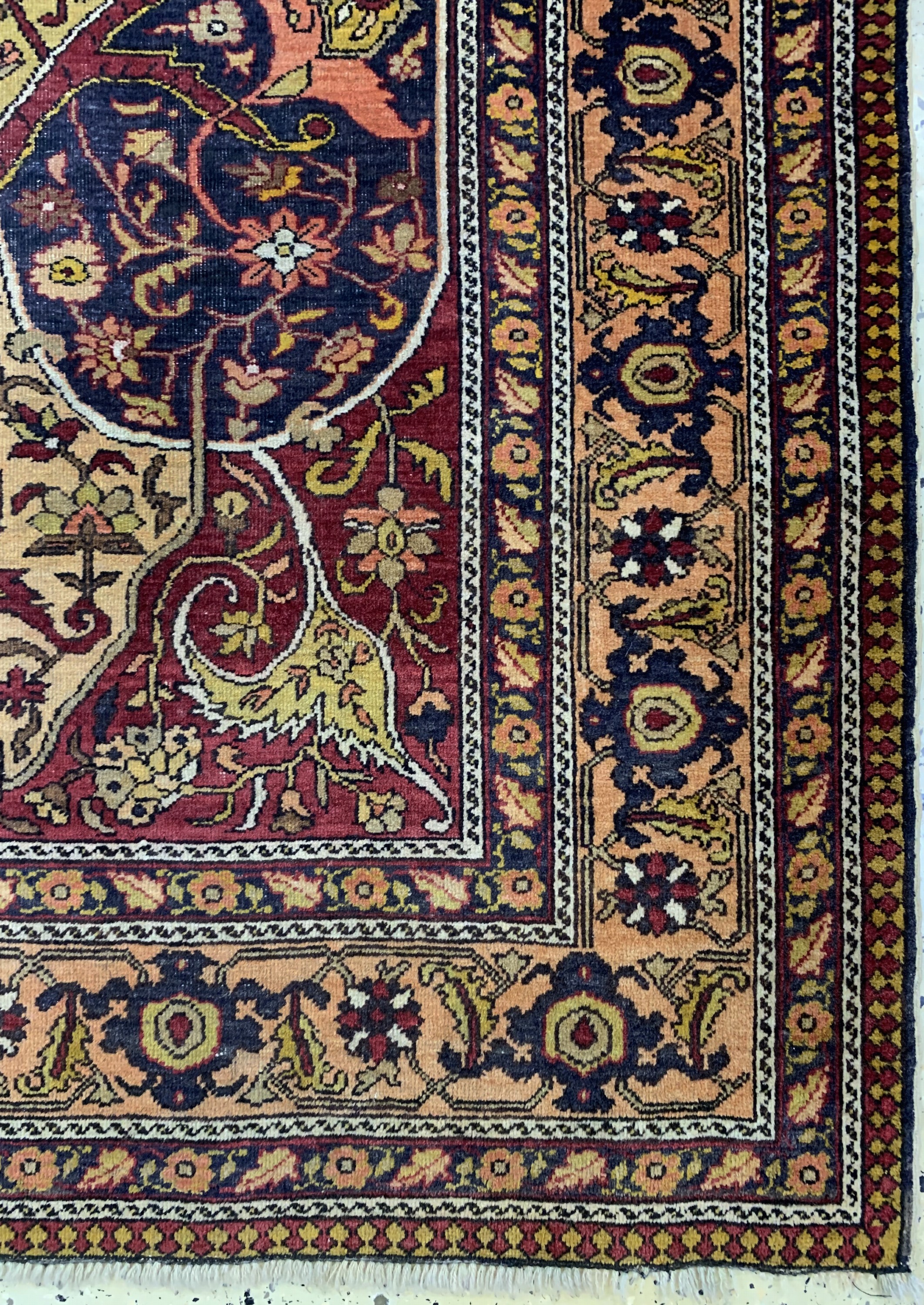 Detail a: Kayseri alt, Türkei, um 1950, Wolle auf Baumwolle, ca. 195 x 133 cm, EHZ: 3
