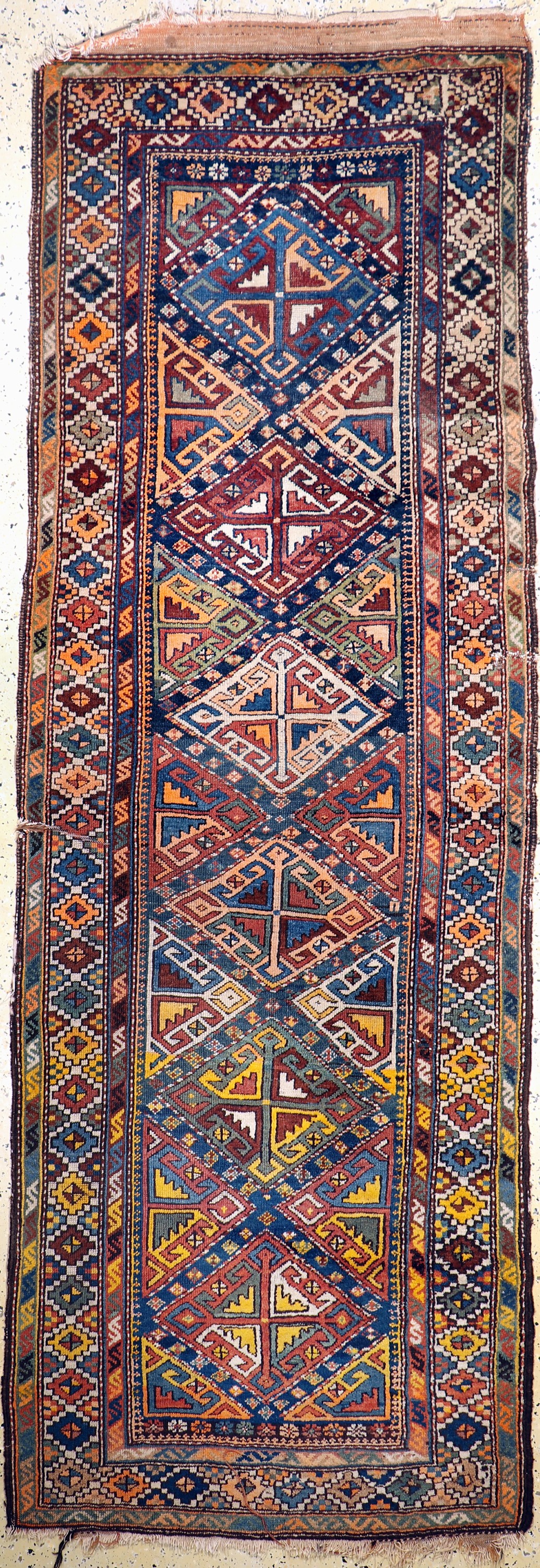 Shahsawan antik, Persien, um 1900, Wolle auf Baumwolle, ca. 290 x 105 cm, EHZ: 4