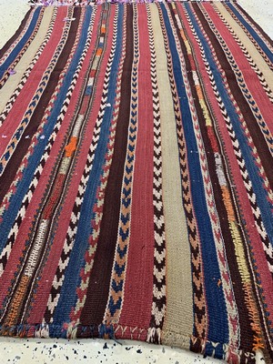 26714531c - Malatya Djajim(3 lanes), Turkey, around 1940, wool on wool, approx. 210 x 132 cm, condition:2. Rugs, Carpets & Flatweaves