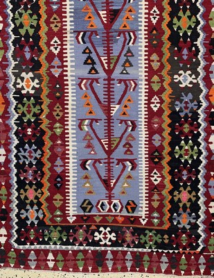 26714534a - Anatol Kilim, Turkey, approx. 60 years, wool on wool, approx. 183 x 100 cm, condition: 2. Rugs, Carpets & Flatweaves