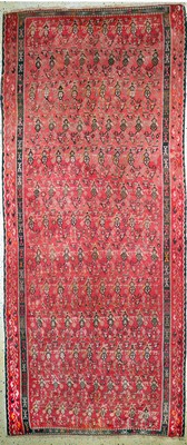 Image 26714541 - Anatol Kilim old, Turkey, around 1930, wool onwool, approx. 375 x 160 cm, condition: 3. Rugs, Carpets & Flatweaves
