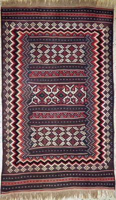 Image 26714576 - Sirdjan Kilim, Persia, around 1960, wool on wool, approx. 242 x 148 cm, condition: 2. Rugs, Carpets & Flatweaves