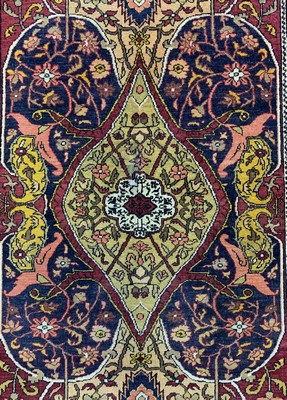 26714584b - Kayseri old, Turkey, around 1950, wool on cotton, approx. 195 x 133 cm, condition: 3. Rugs, Carpets & Flatweaves