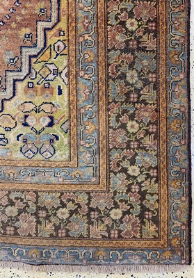 26714589a - Karabagh old, Caucasus, around 1920/1930, woolon wool, approx. 222 x 145 cm, condition: 2 (oxidized). Rugs, Carpets & Flatweaves