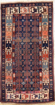 Image 26714592 - Kazak old, Caucasus, around 1920/1930, wool on wool, approx. 195 x 105 cm, condition: 2 (small restoration). Rugs, Carpets & Flatweaves