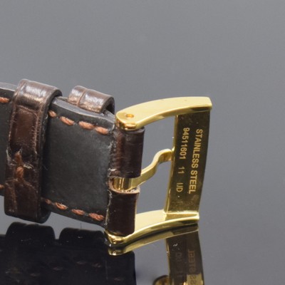 26715844c - ROLEX Oyster Perpetual Bubble Back Chronometer-Armbanduhr in GG 585/000 mit sehr seltenem original Zifferblatt Referenz 5015