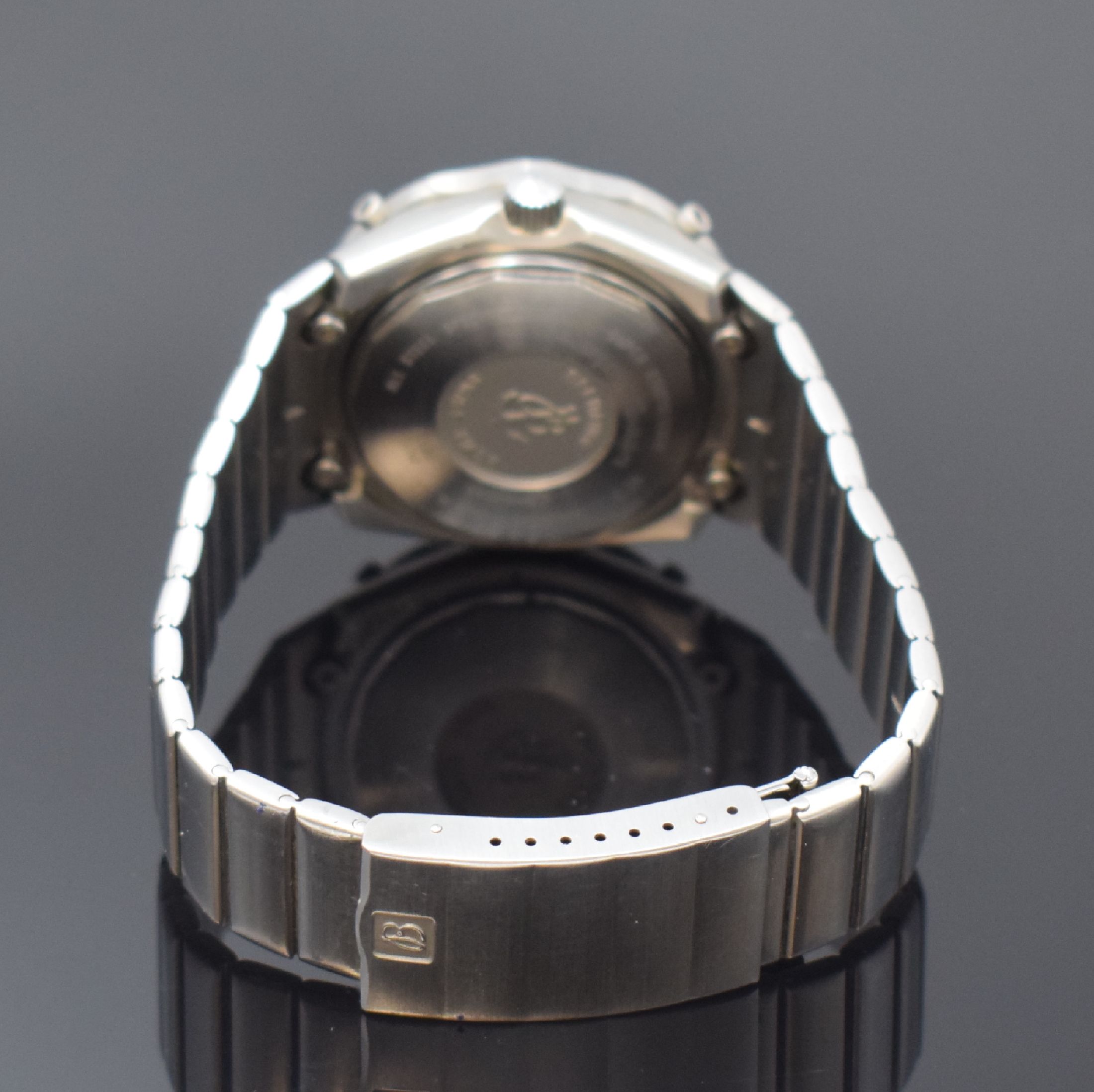 Detail b: BREITLING extrem seltene Taucheruhr Superocean Deep Sea Super Compressor Referenz 81190, Schweiz um 1985, massives Edelstahlgeh. inkl. orig. ...