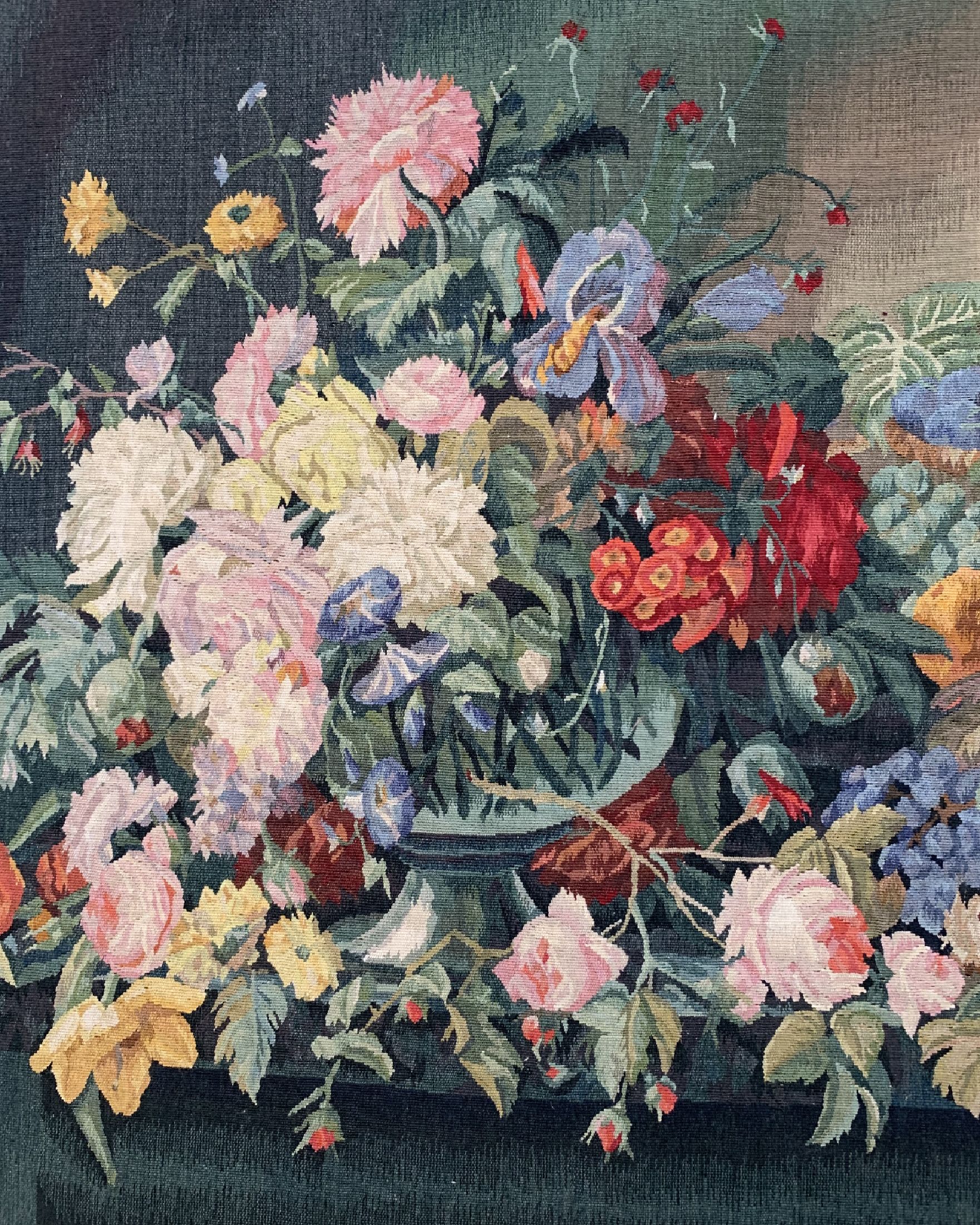 Detail a: Tapisserie, China, ca. 30 Jahre, Wolle auf Baumwolle, ca. 91 x 71 cm, EHZ: 1