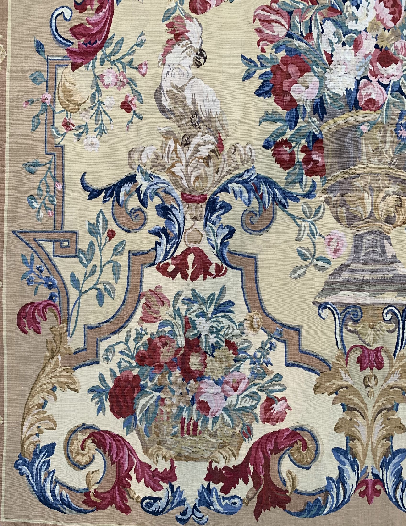 Detail b: Tapisserie, China, ca. 30 Jahre, Wolle auf Baumwolle, ca. 208 x 207 cm, EHZ: 1