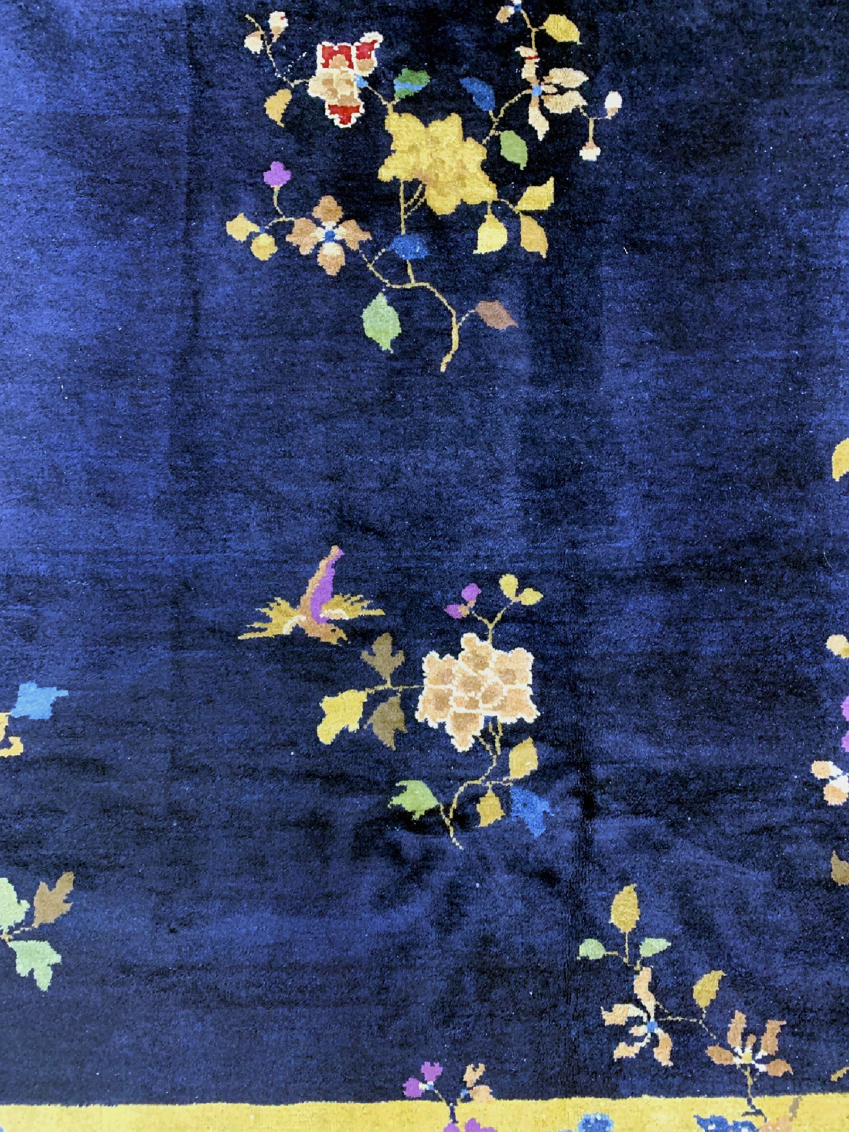 Detail c: Antiker Peking, China, um 1900, Wolle auf Baumwolle, ca. 265 x 185 cm, EHZ: 2-3