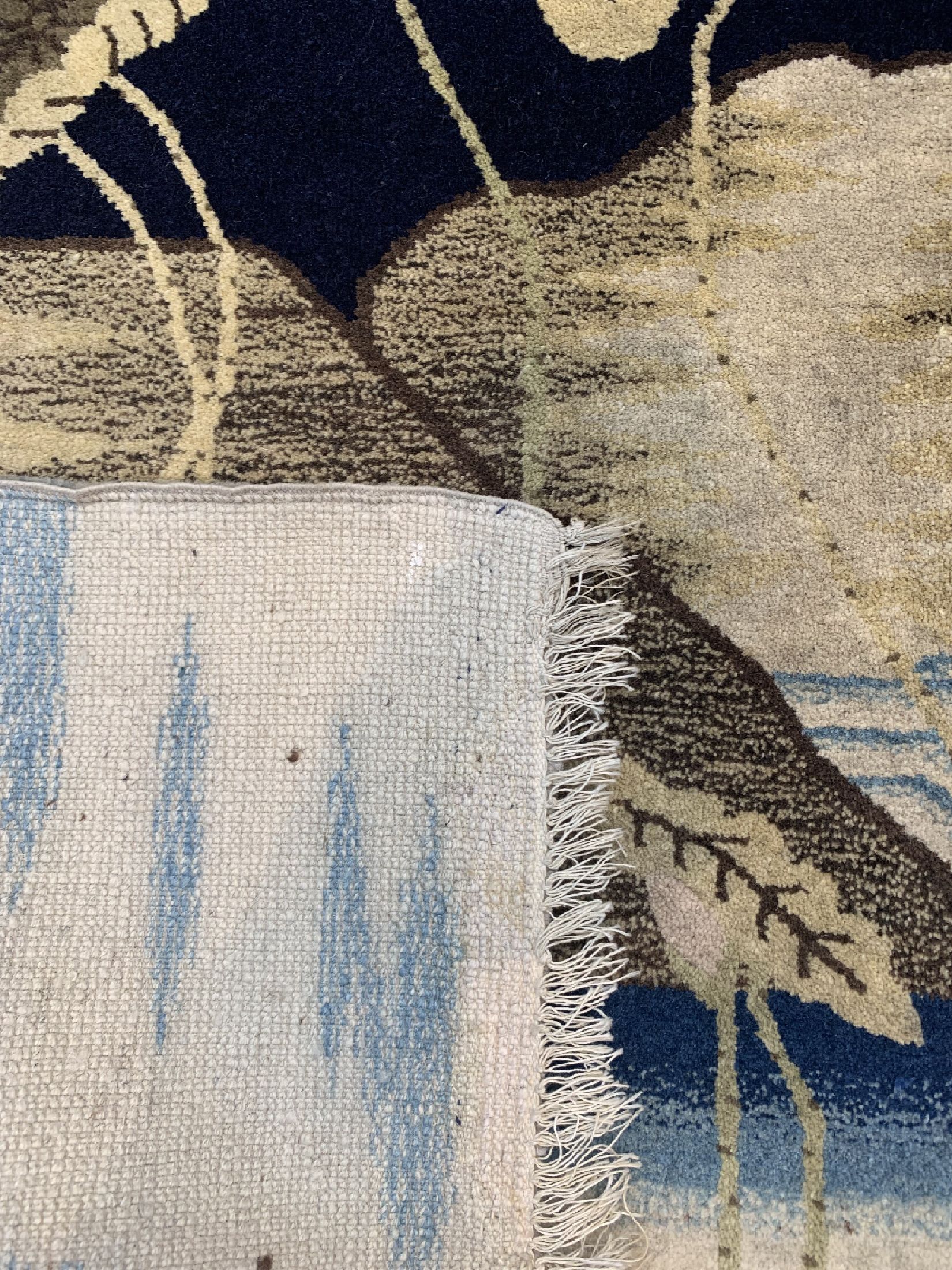 Detail e: Antiker Pao Tow, China, um 1900, Wolle auf Baumwolle, ca. 190 x 122 cm, EHZ: 1-2