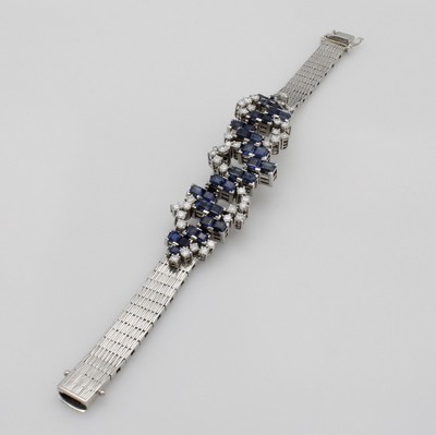Image 26717177 - Armband mit Saphiren und Brillanten