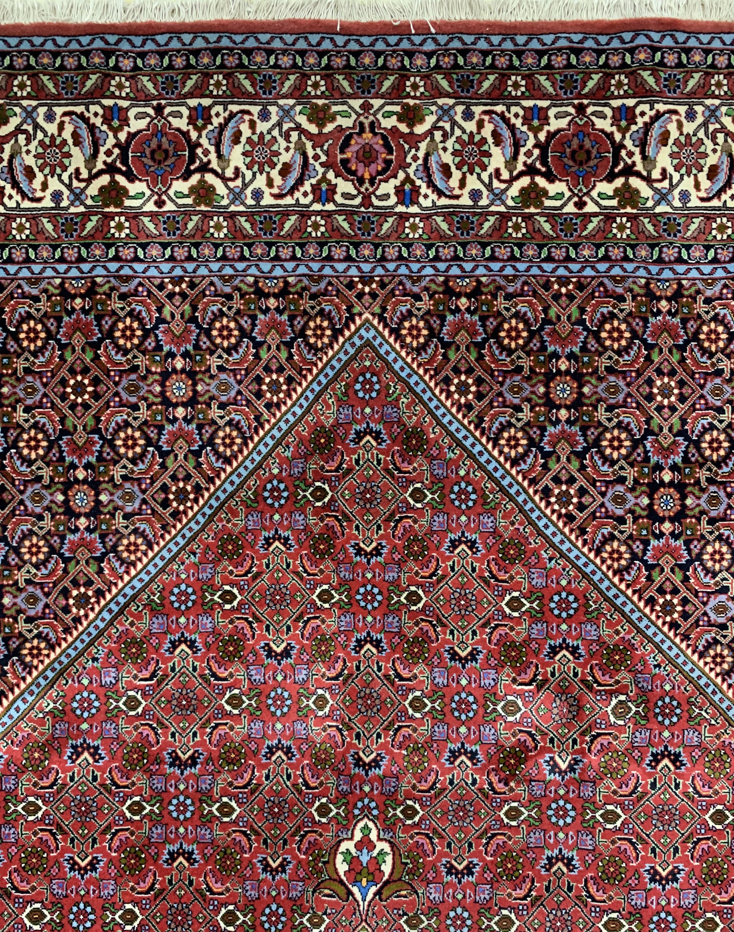 Detail b: Bidjar, Persien, ca. 50 Jahre, Wolle auf Baumwolle, ca. 298 x 196 cm, EHZ: 1-2