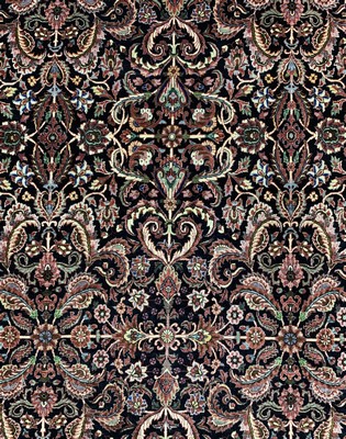 26717217c - Bijar cork fine, Persia, approx. 50 years, corkwool on cotton, approx. 292 x 210 cm, condition: 1-2. Rugs, Carpets & Flatweaves