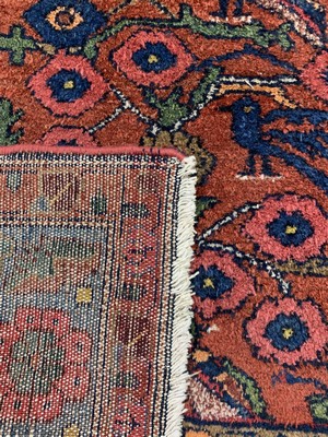 26719774e - Antique Hamadan, Persia, around 1900, wool on cotton, approx. 212 x 147 cm, condition: 3-4. Rugs, Carpets & Flatweaves