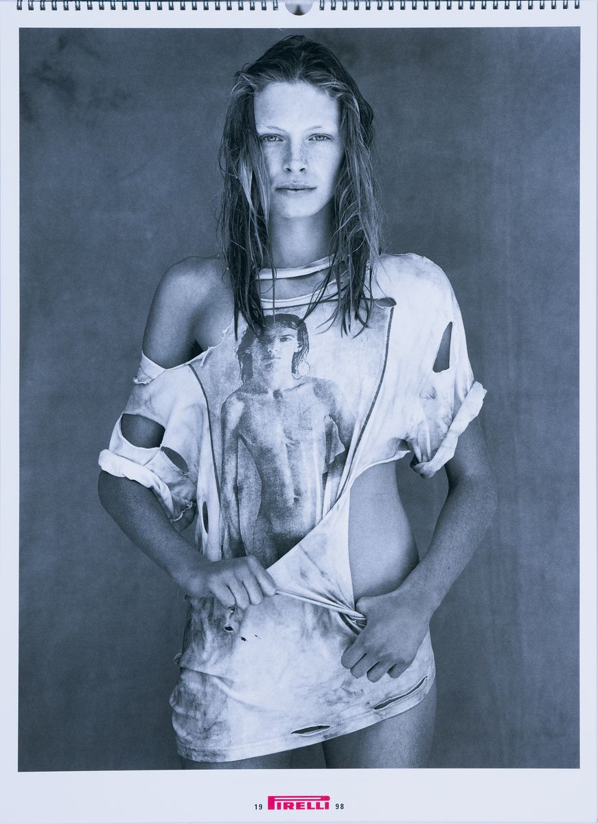 Detail f: 10 versch. Pirelli-Kalender, aus den Jahren 1986, 1990, 1991, 1992, 1993, 1994, 1995, 1998, 1999 und 2001, von den Fotografen Bert Stern, Clive ...