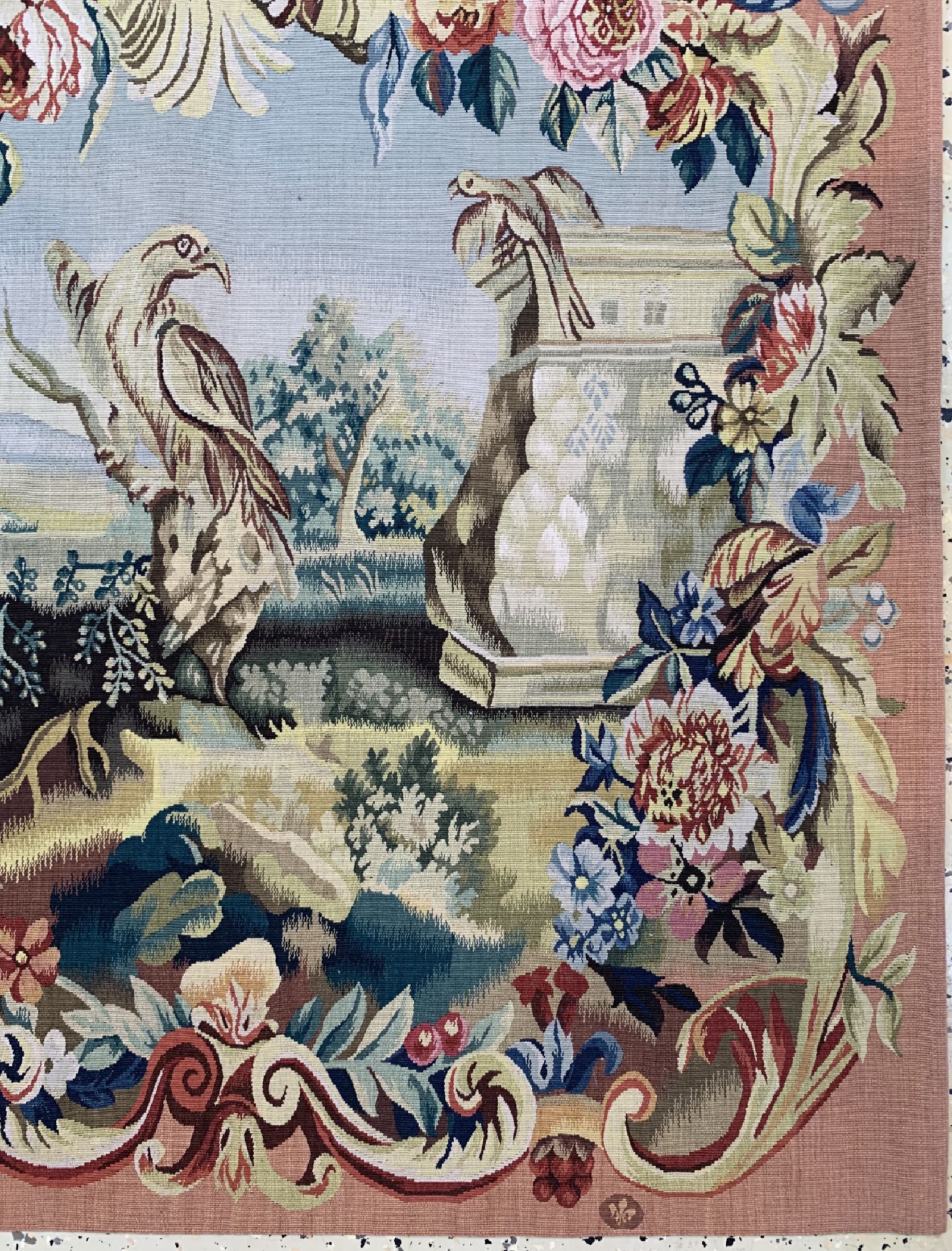 Detail a: Tapisserie, China, ca. 30 Jahre, Wolle auf Baumwolle, ca. 94 x 93 cm, EHZ: 1