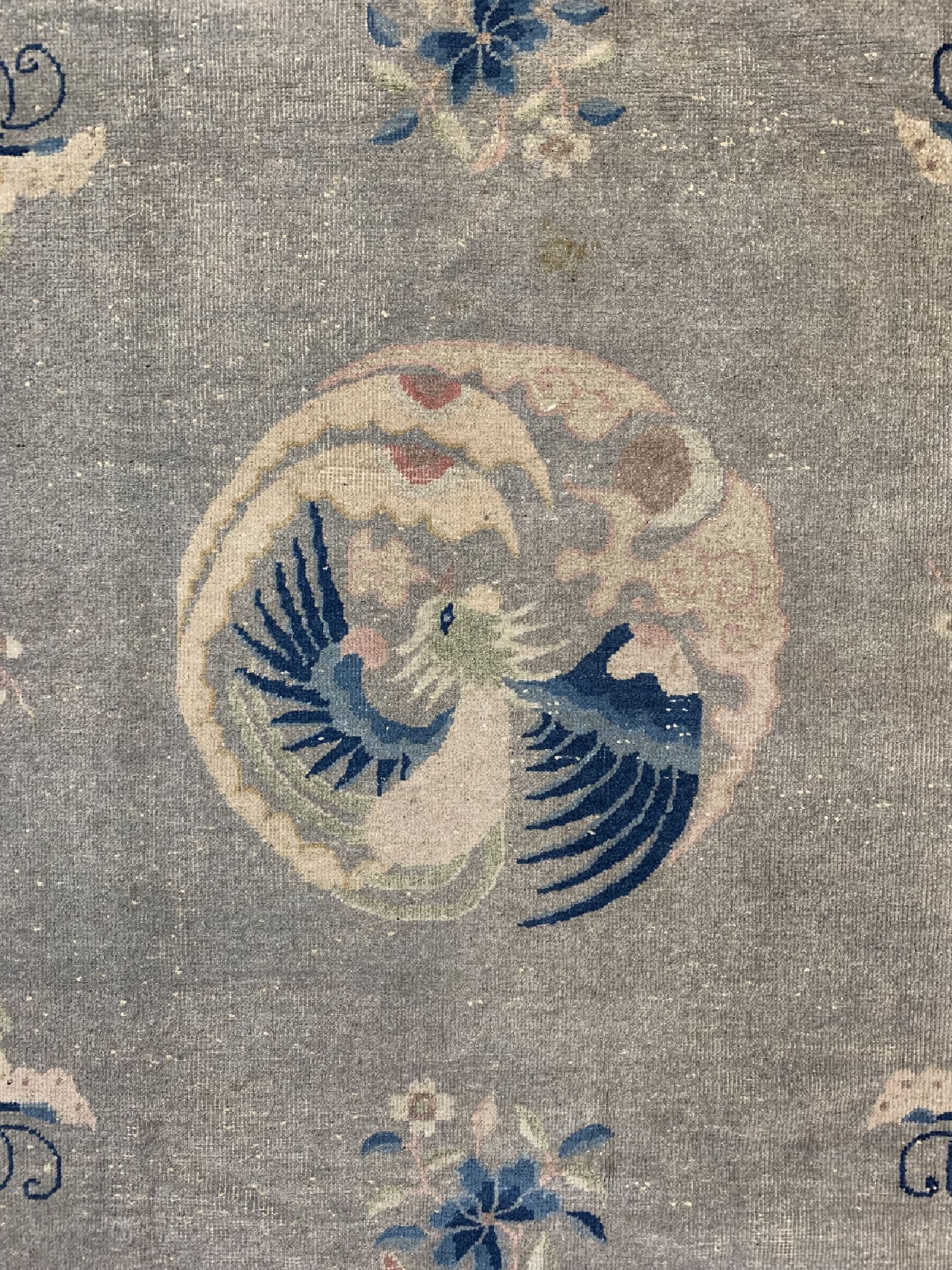 Detail c: Peking antik, China, um 1920, Wolle auf Baumwolle, ca. 340 x 260 cm, EHZ: 3