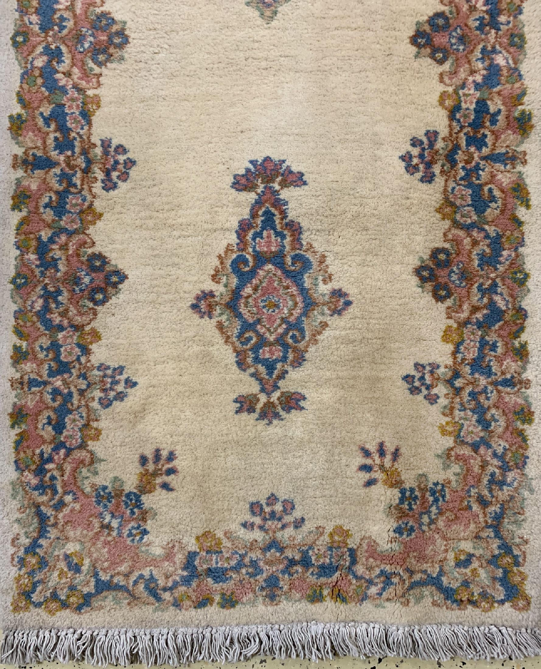 Detail a: Kerman"Galerie", Persien, um 1960, Wolle auf Baumwolle, ca. 610 x 82 cm, EHZ: 1-2
