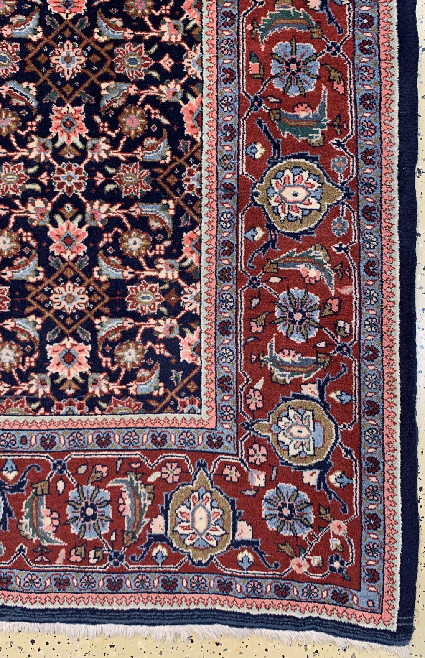 Detail a: Sarogh alt, Persien, um 1960, Wolle auf Baumwolle, ca. 320 x 227 cm, EHZ: 2