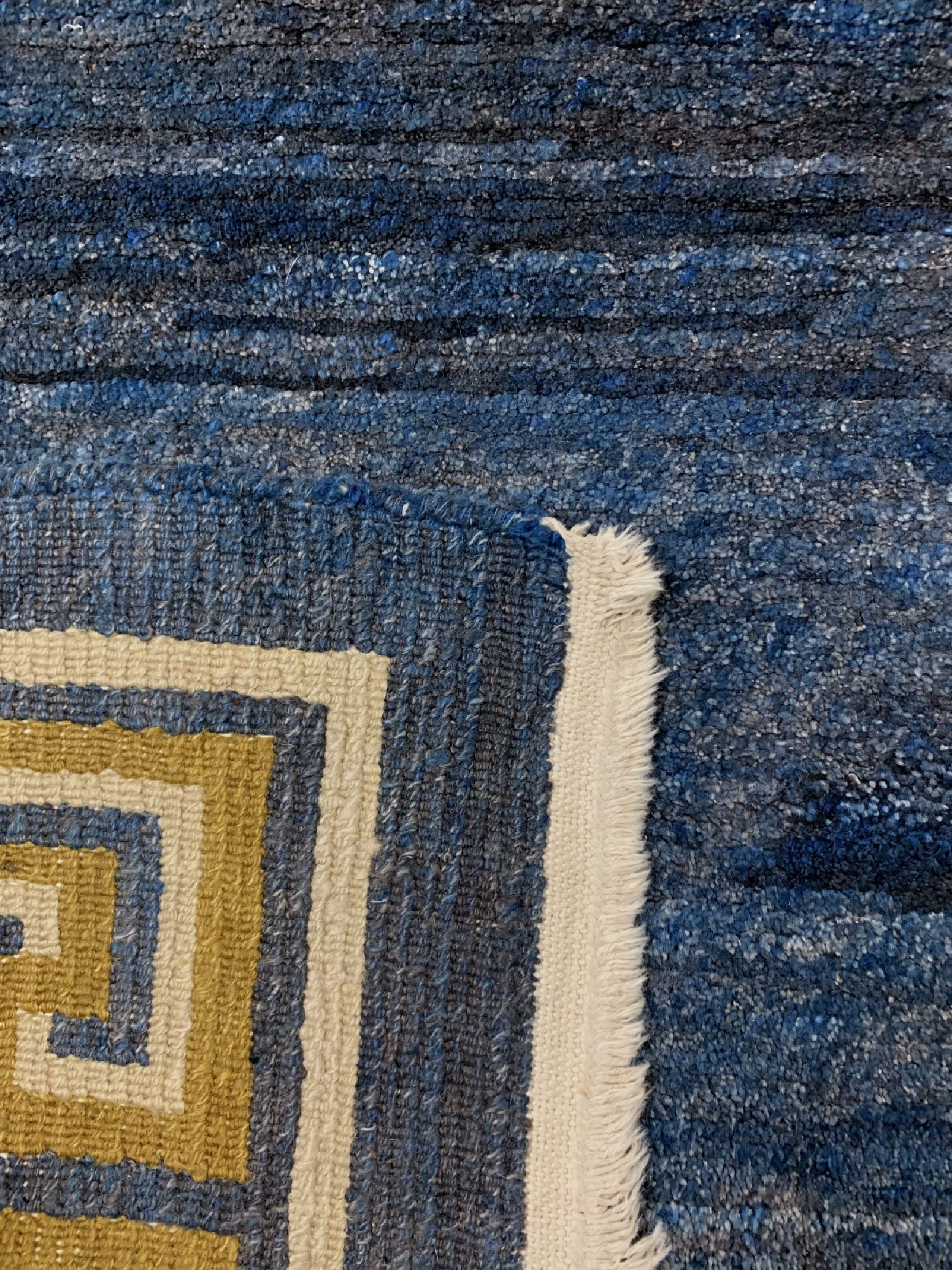 Detail d: Tibet alt, Nepal, um 1940, Wolle auf Baumwolle, ca. 295 x 205 cm, EHZ: 3
