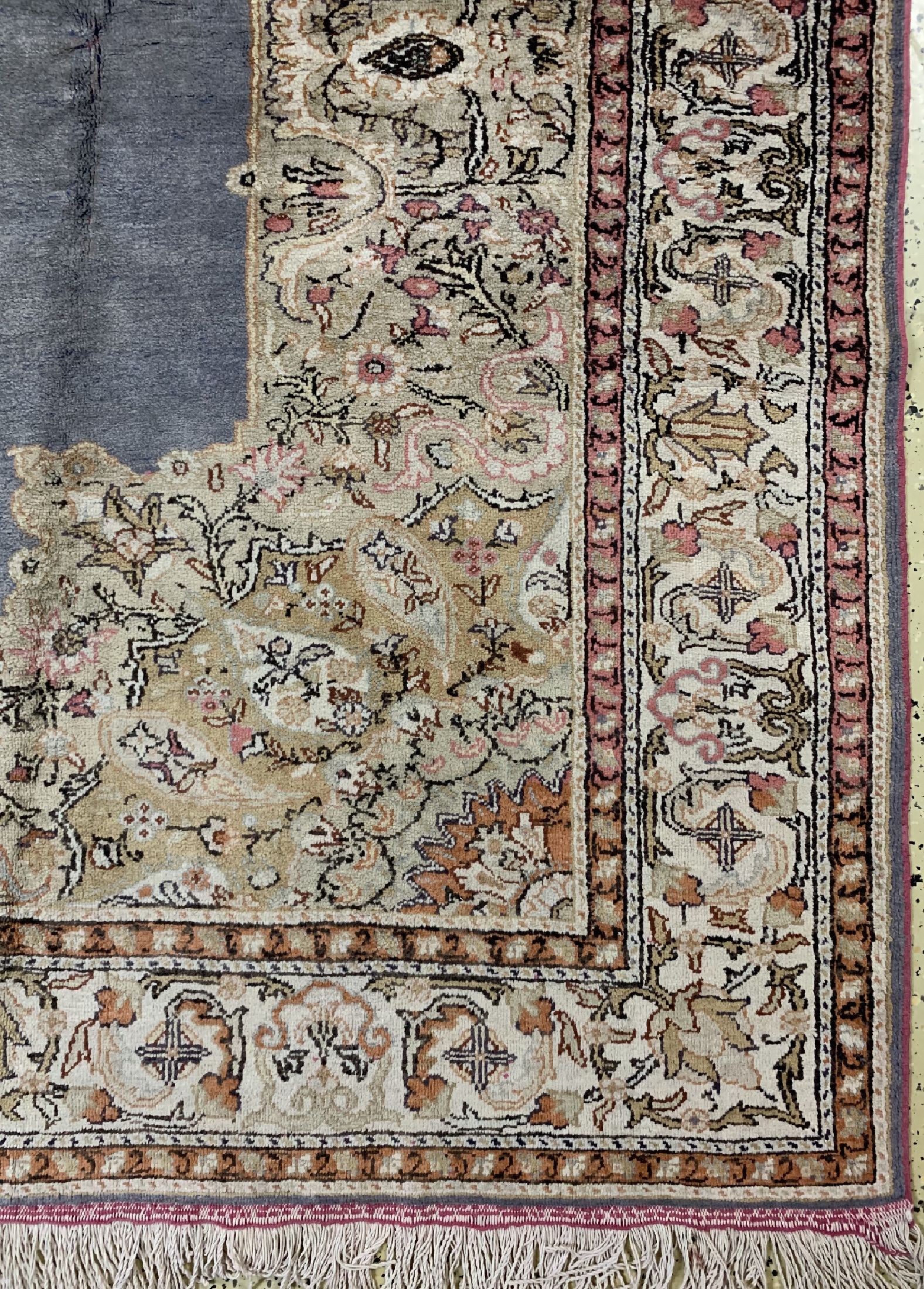 Detail a: Kayseri Flosch, Türkei, um 1960, merzerisierte Baumwolle, ca. 305 x 197 cm, EHZ: 2