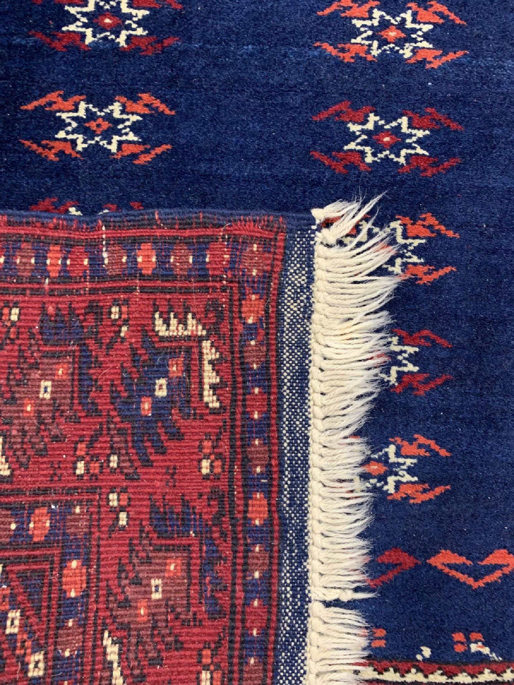 Detail d: Yaghchibedir fein, Türkei, ca. 50 Jahre, Wolle auf Wolle, ca. 173 x 117 cm, EHZ: 1-2