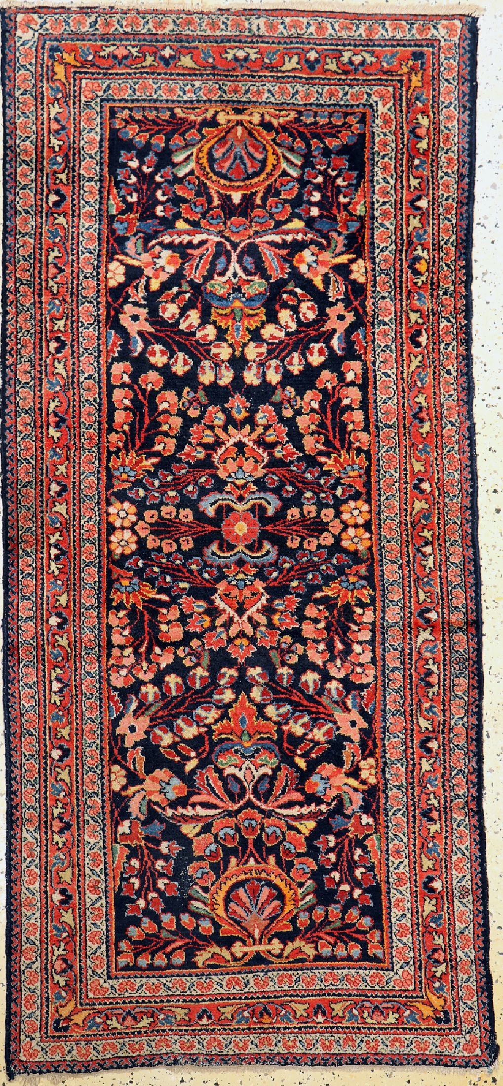 Lilian alt, Persien, um 1950, Wolle auf Baumwolle, ca. 190 x 88 cm, EHZ: 2