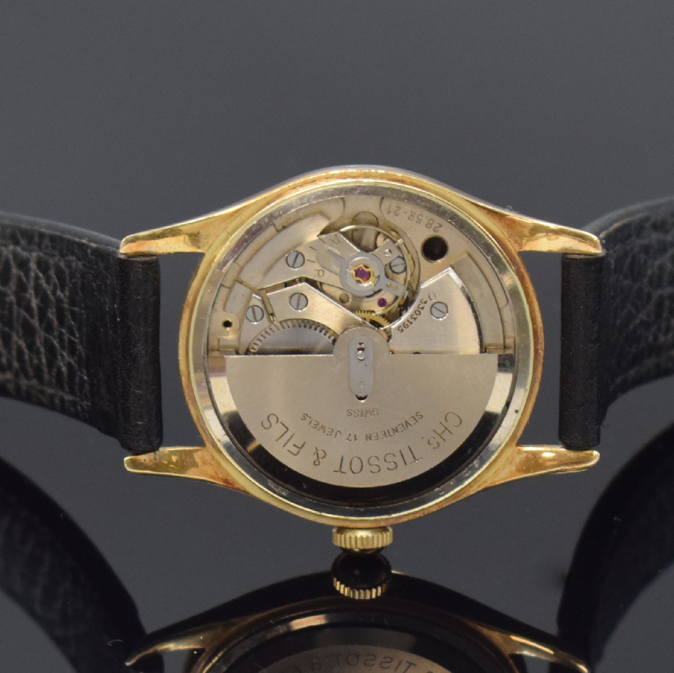 Detail f: TISSOT und PROVITA 2 Armbanduhren in GG 585/000, Schweiz um 1960/1970, Automatik/Handaufzug, beide in GG 585/000, Böden aufgedr., 1) Tissot, ...