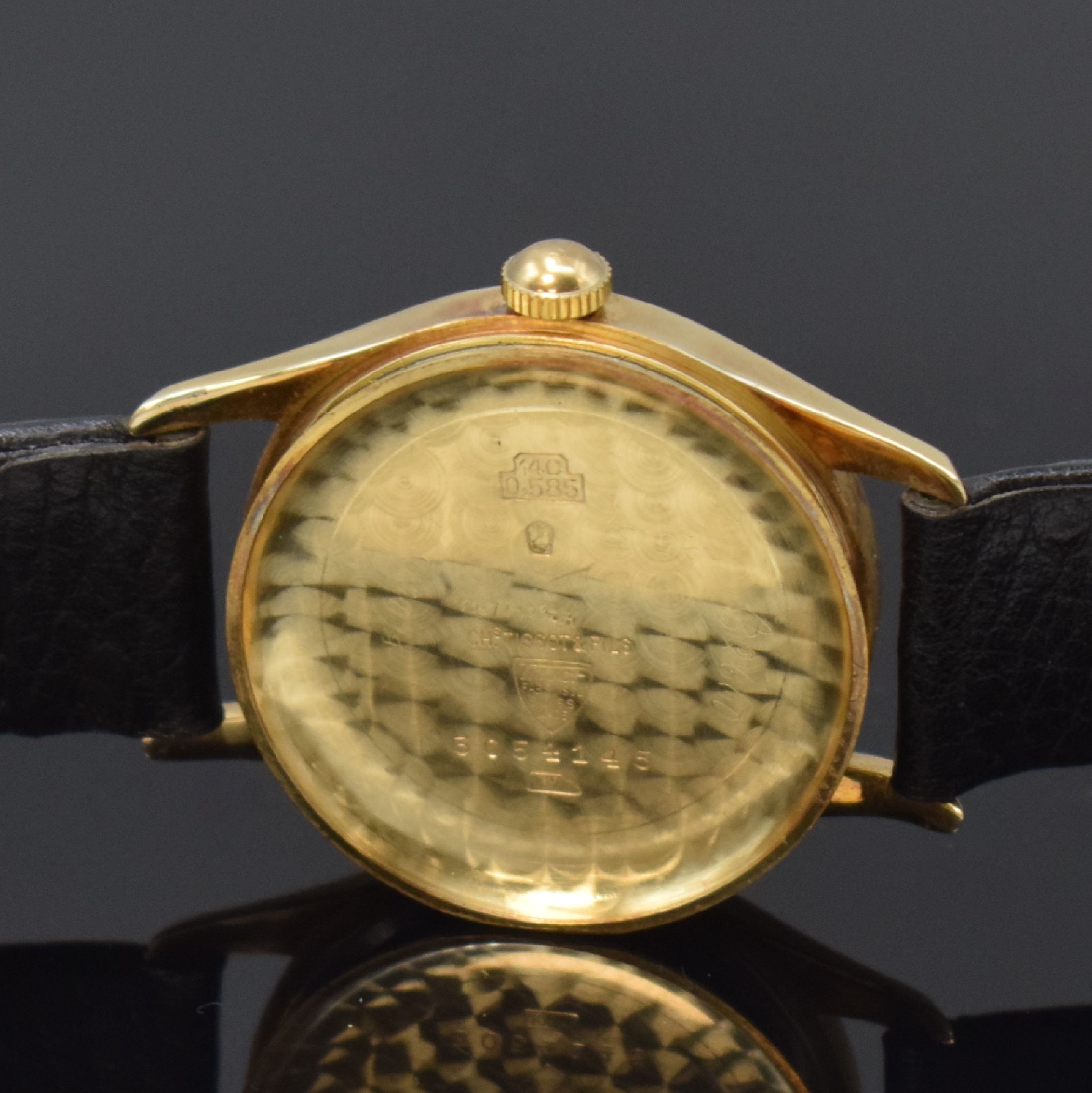 Detail g: TISSOT und PROVITA 2 Armbanduhren in GG 585/000, Schweiz um 1960/1970, Automatik/Handaufzug, beide in GG 585/000, Böden aufgedr., 1) Tissot, ...