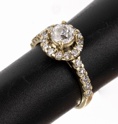 Image 26721903 - 14 kt Gold Diamant-Ring