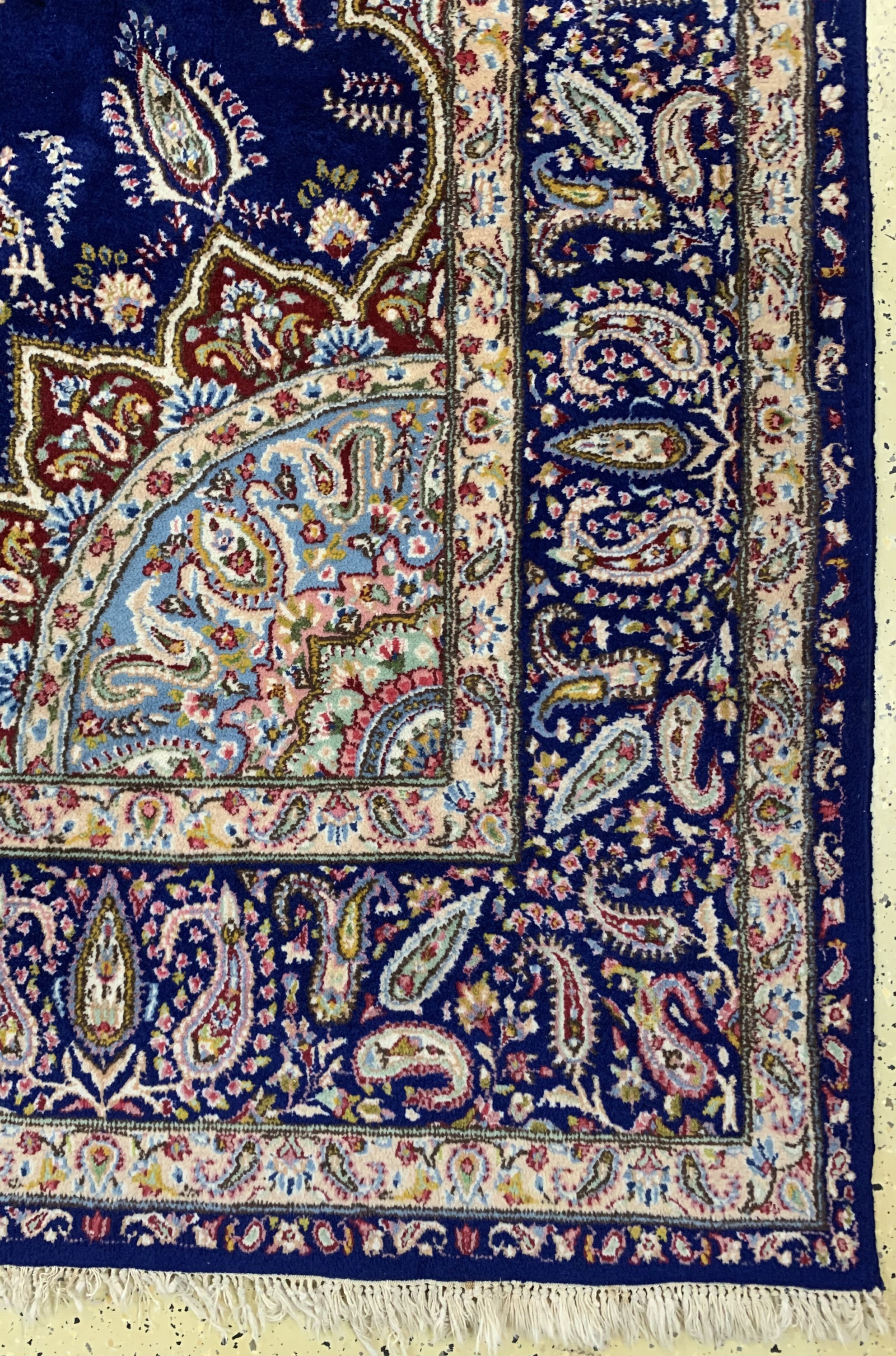 Detail a: Kerman alt, Persien, ca. 50 Jahre, Wolle auf Baumwolle, ca. 355 x 245 cm, EHZ: 2-3