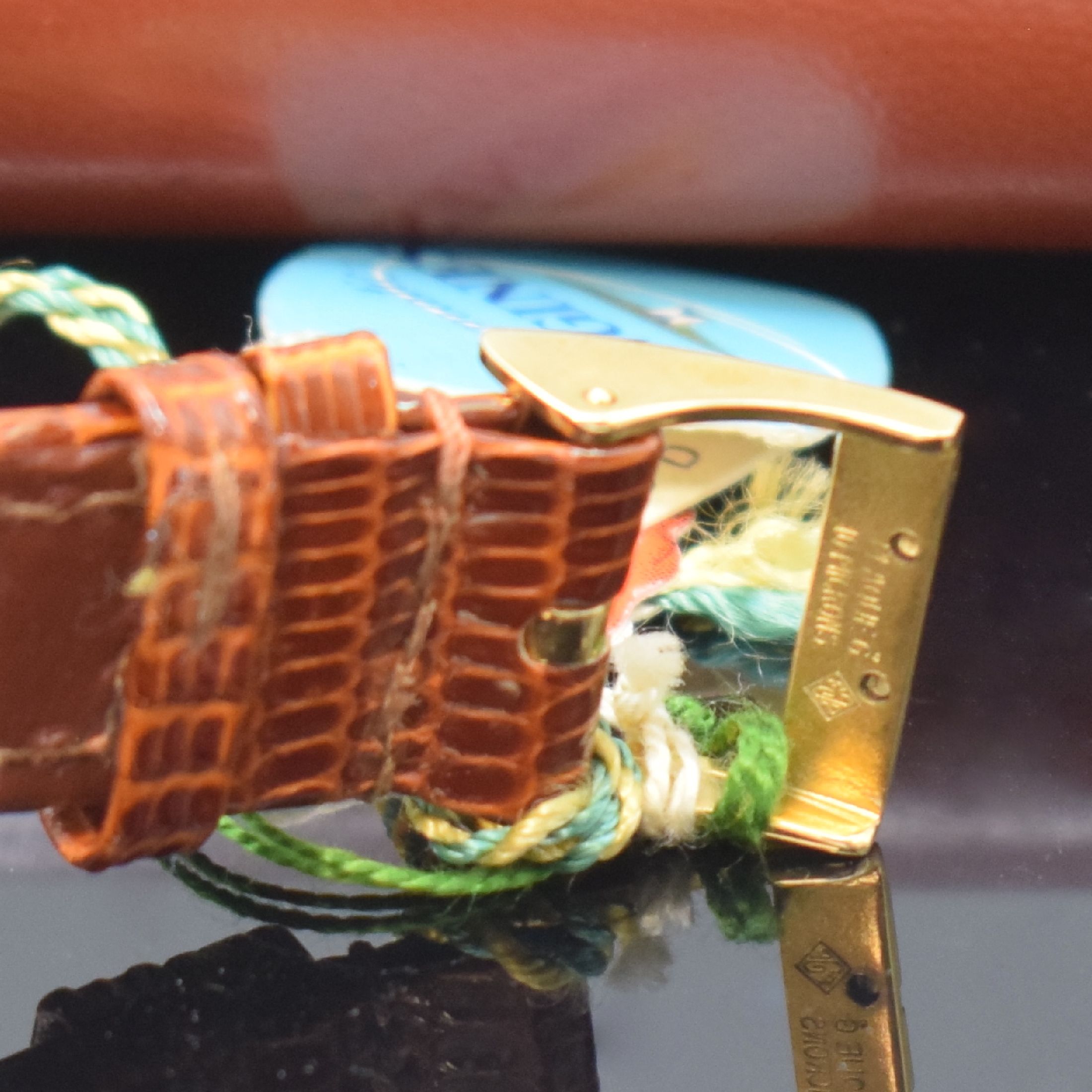 Detail c: LONGINES nahezu neuwertige Herrenarmbanduhr Conquest Calendar in GG 750/000 Referenz 9005 23 mit original Etui und Papieren, Automatik, Schweiz um ...