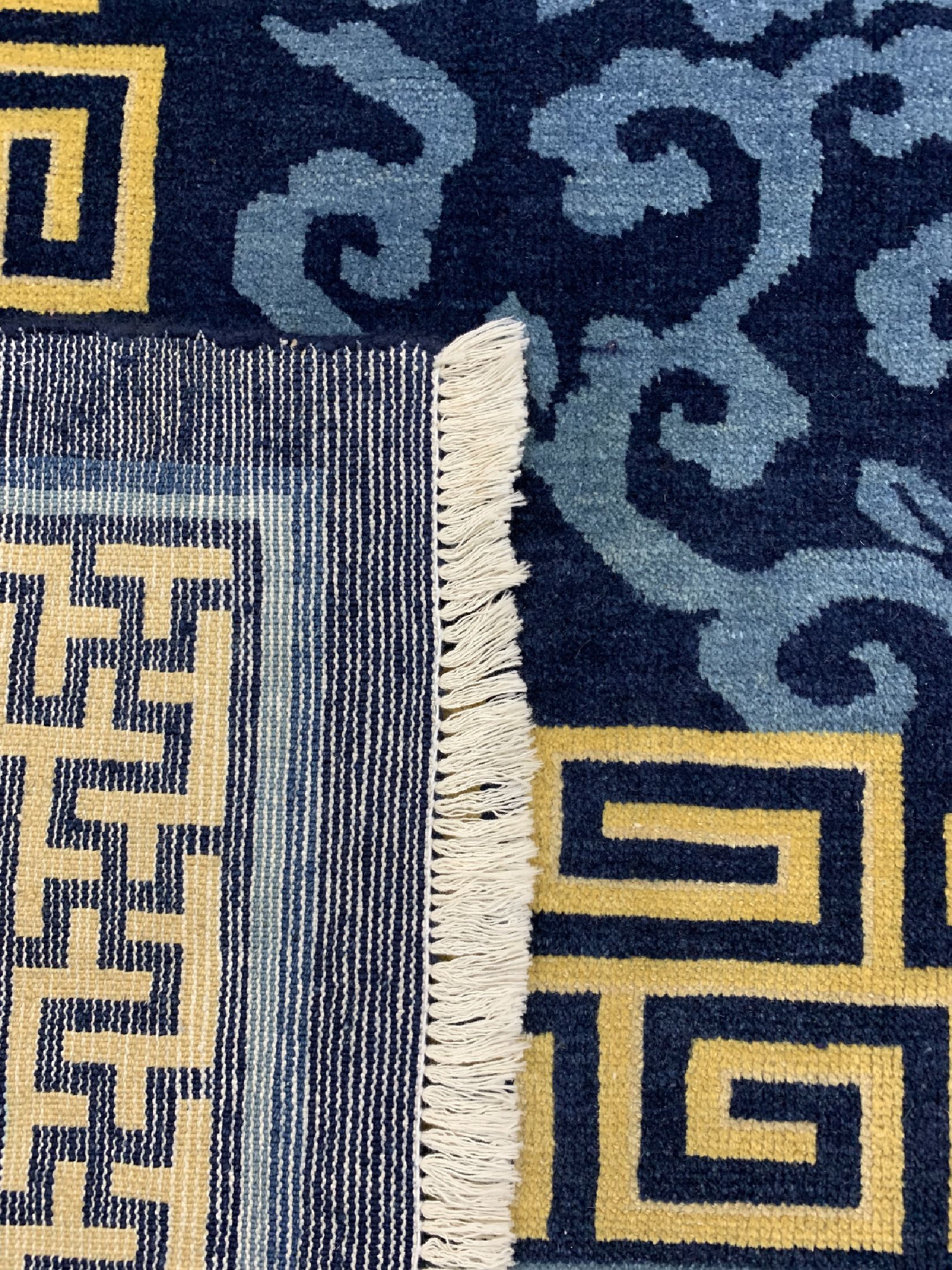 Detail f: Antiker Peking, signiert, China, um 1910/1920, Wolle auf Baumwolle, ca. 334 x 251 cm, EHZ: 2