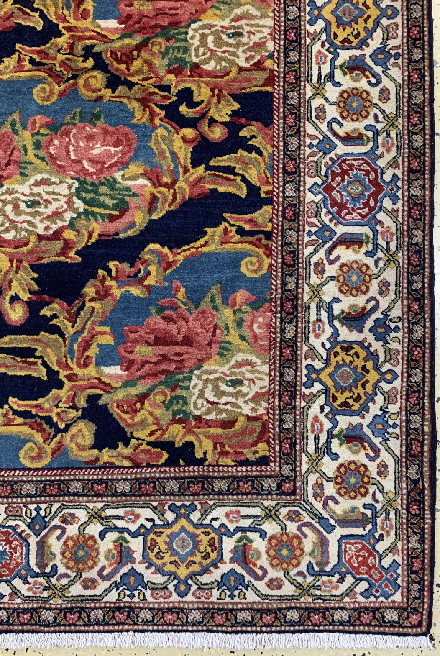 Detail a: Täbriz"Petag"alt, Persien, um 1930/1940, Wolle auf Baumwolle, ca. 442 x 272 cm, gereinigt, EHZ: 2