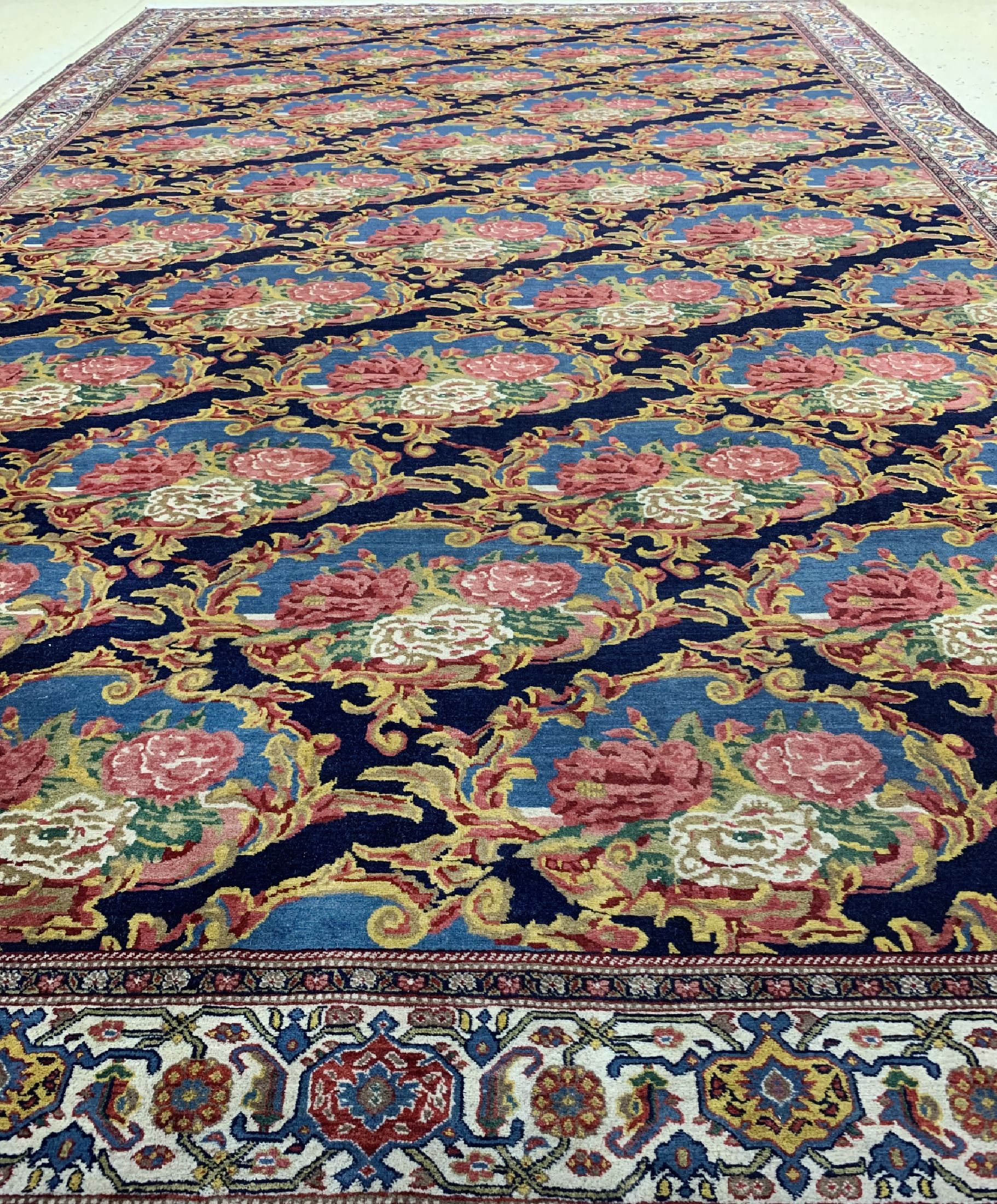 Detail h: Täbriz"Petag"alt, Persien, um 1930/1940, Wolle auf Baumwolle, ca. 442 x 272 cm, gereinigt, EHZ: 2