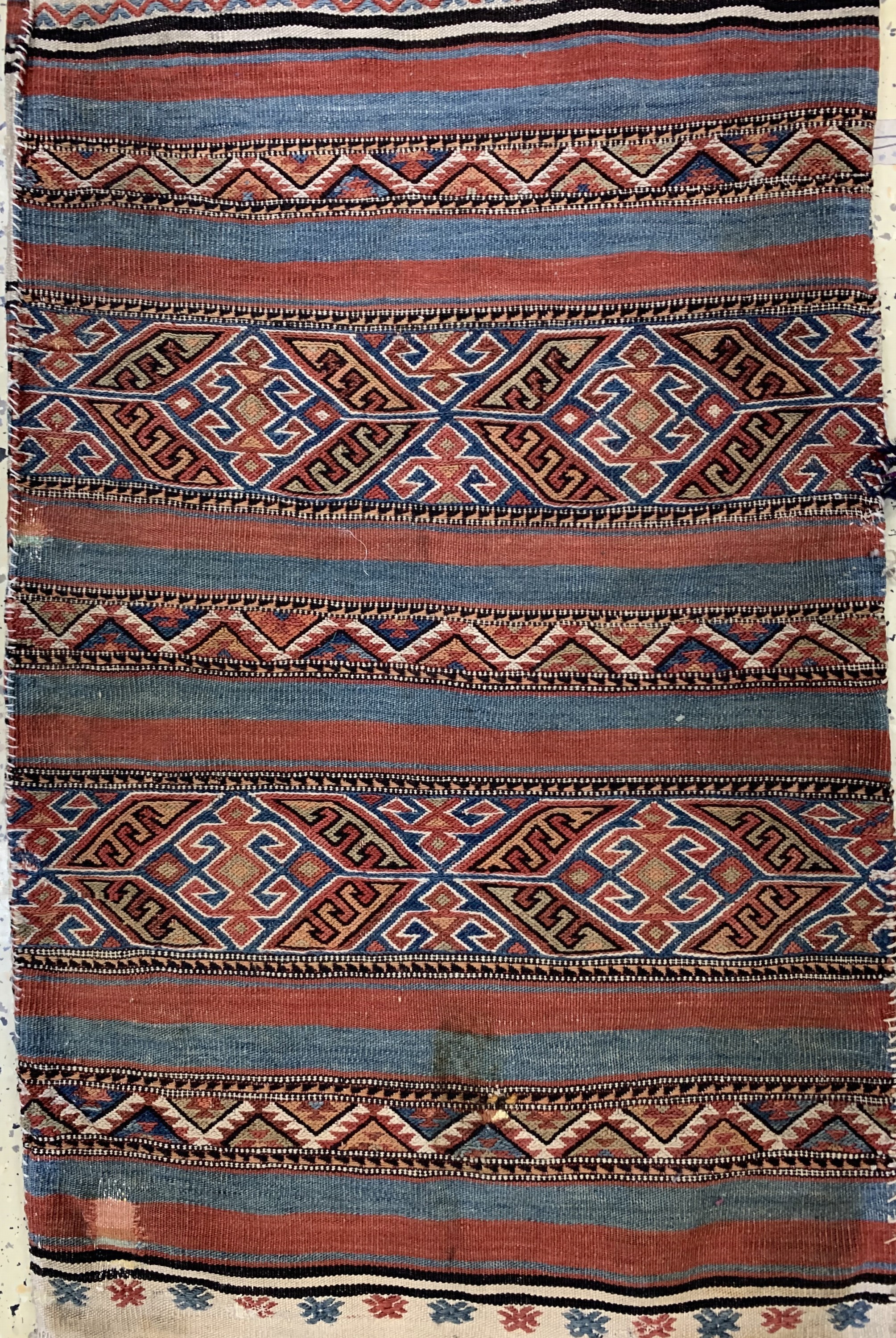 Detail a: 5 Lots Taschen, Persien, um 1950/1960, Wolle auf Wolle, ca. 100 x 60 cm, EHZ: 3