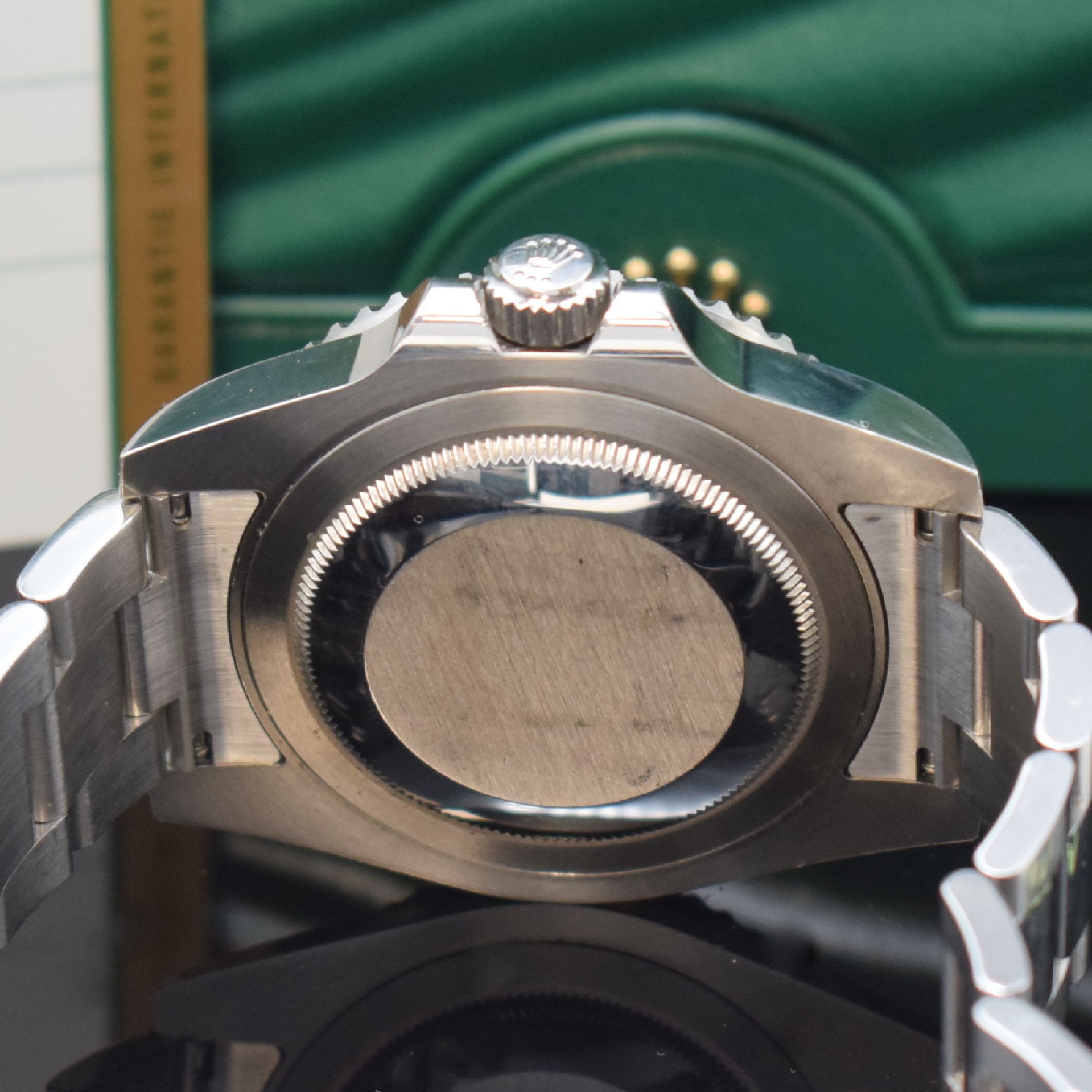 Detail d: ROLEX Herrenarmbanduhr Oyster Perpetual Date GMT-Master II Referenz 116710LN, Automatik, Random-Serie, LC 100, Chronometer der Superlative in ...