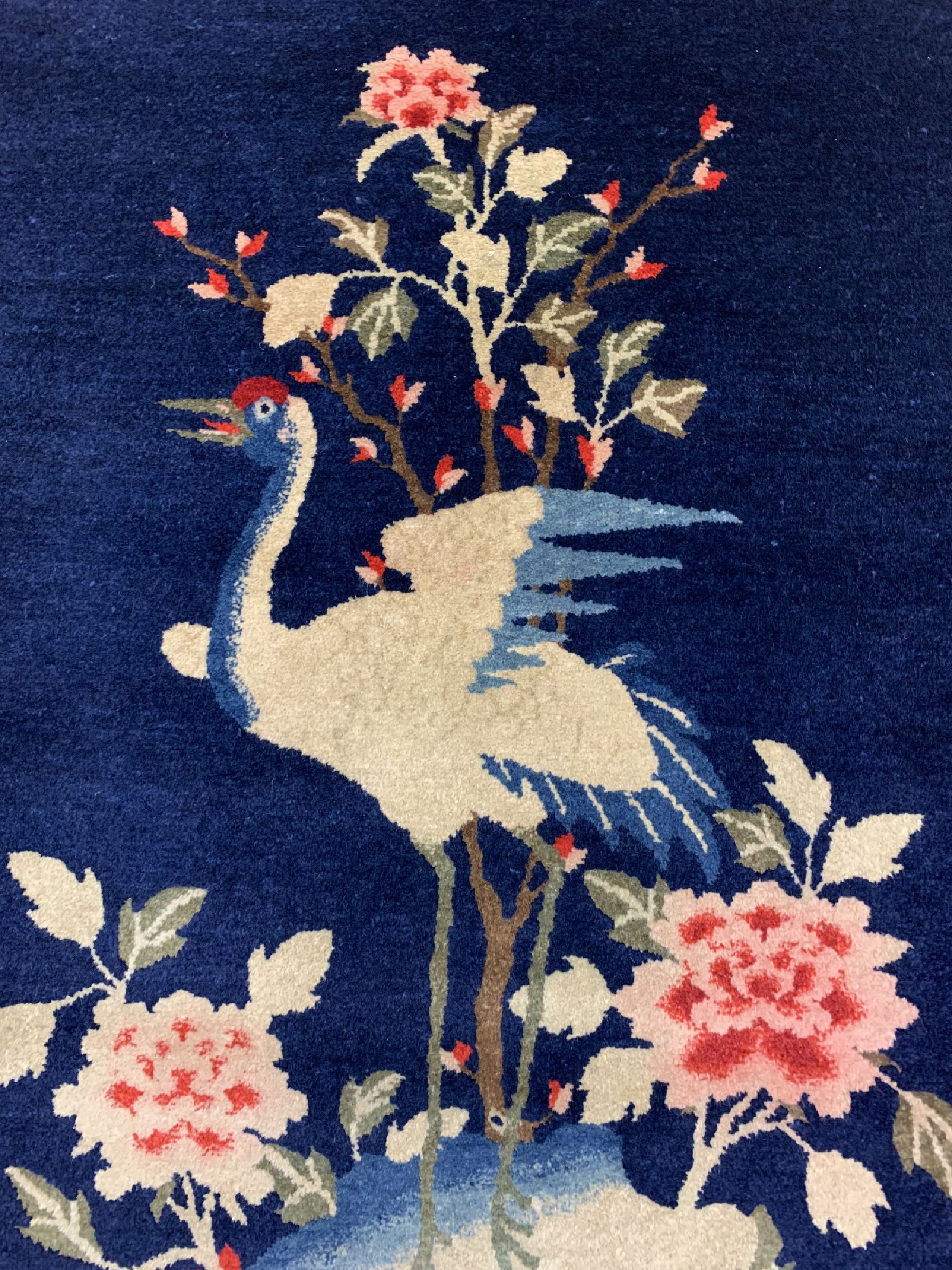 Detail b: Pao Tow antik, China, um 1910, Wolle auf Baumwolle, ca. 145 x 75 cm, EHZ: 2, (kleine Restaurierungen)