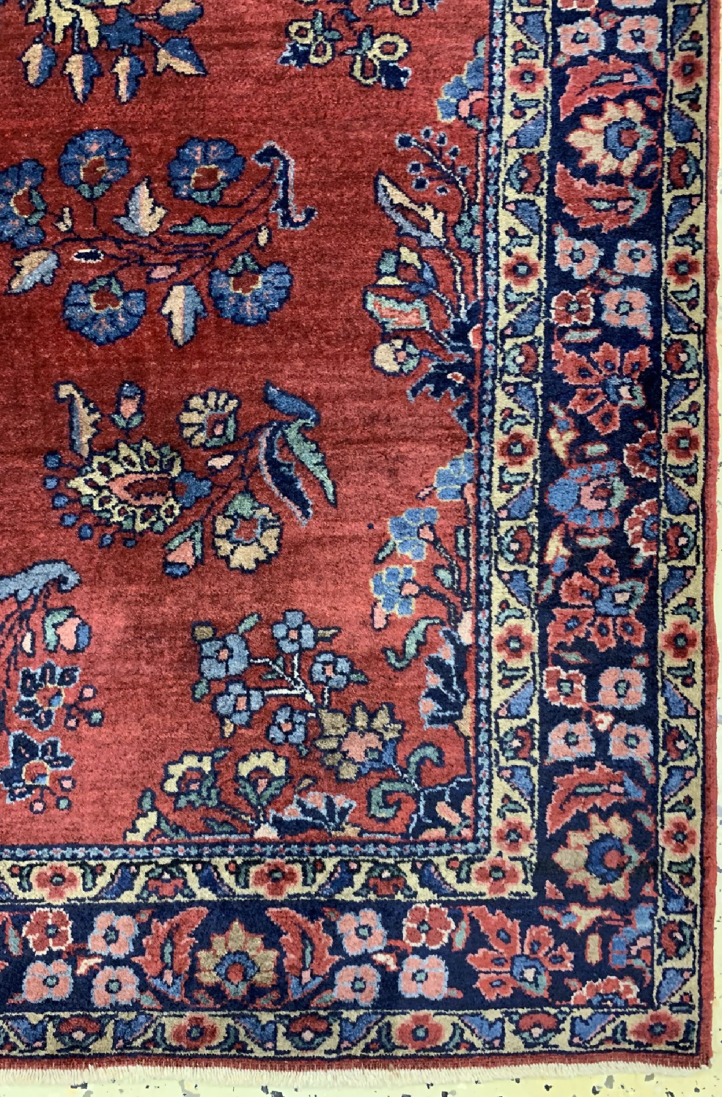 Detail a: Us Re-Import Sarogh antik, Persien, um 1900, Wolle auf Baumwolle, ca. 148 x 105 cm, EHZ: 2