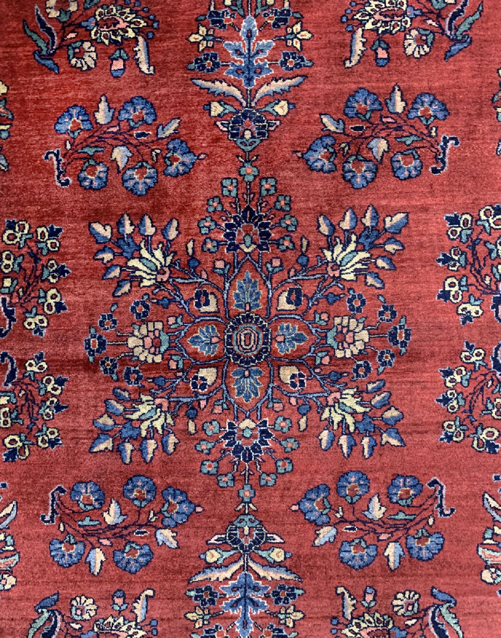 Detail c: Us Re-Import Sarogh antik, Persien, um 1900, Wolle auf Baumwolle, ca. 148 x 105 cm, EHZ: 2