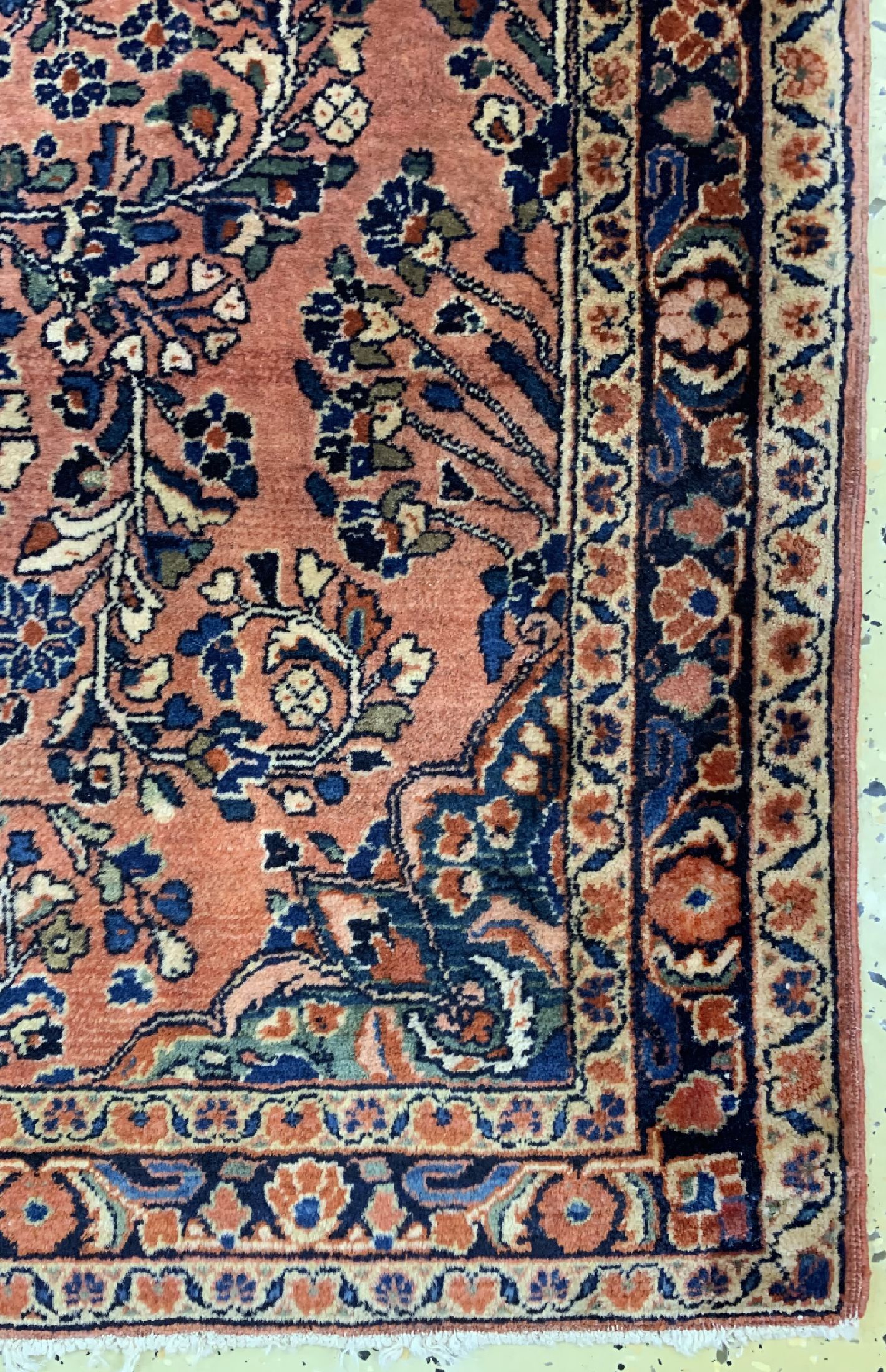 Detail a: Us Re-Import Sarogh antik, Persien, um 1920, Wolle auf Baumwolle, ca. 143 x 101 cm, EHZ: 2