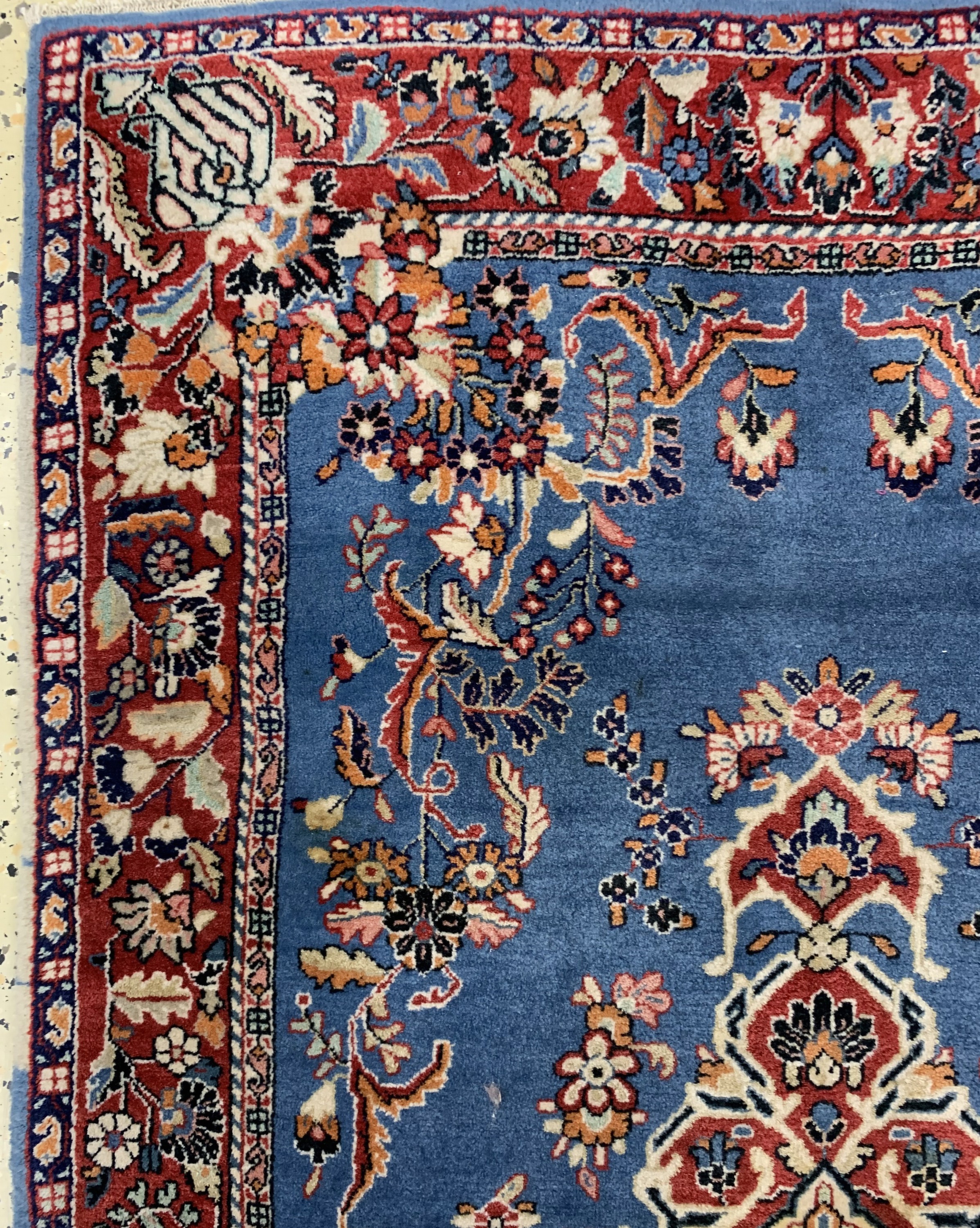 Detail b: Sarogh, Persien, ca. 50 Jahre, Wolle auf Baumwolle, ca. 162 x 104 cm, EHZ: 2