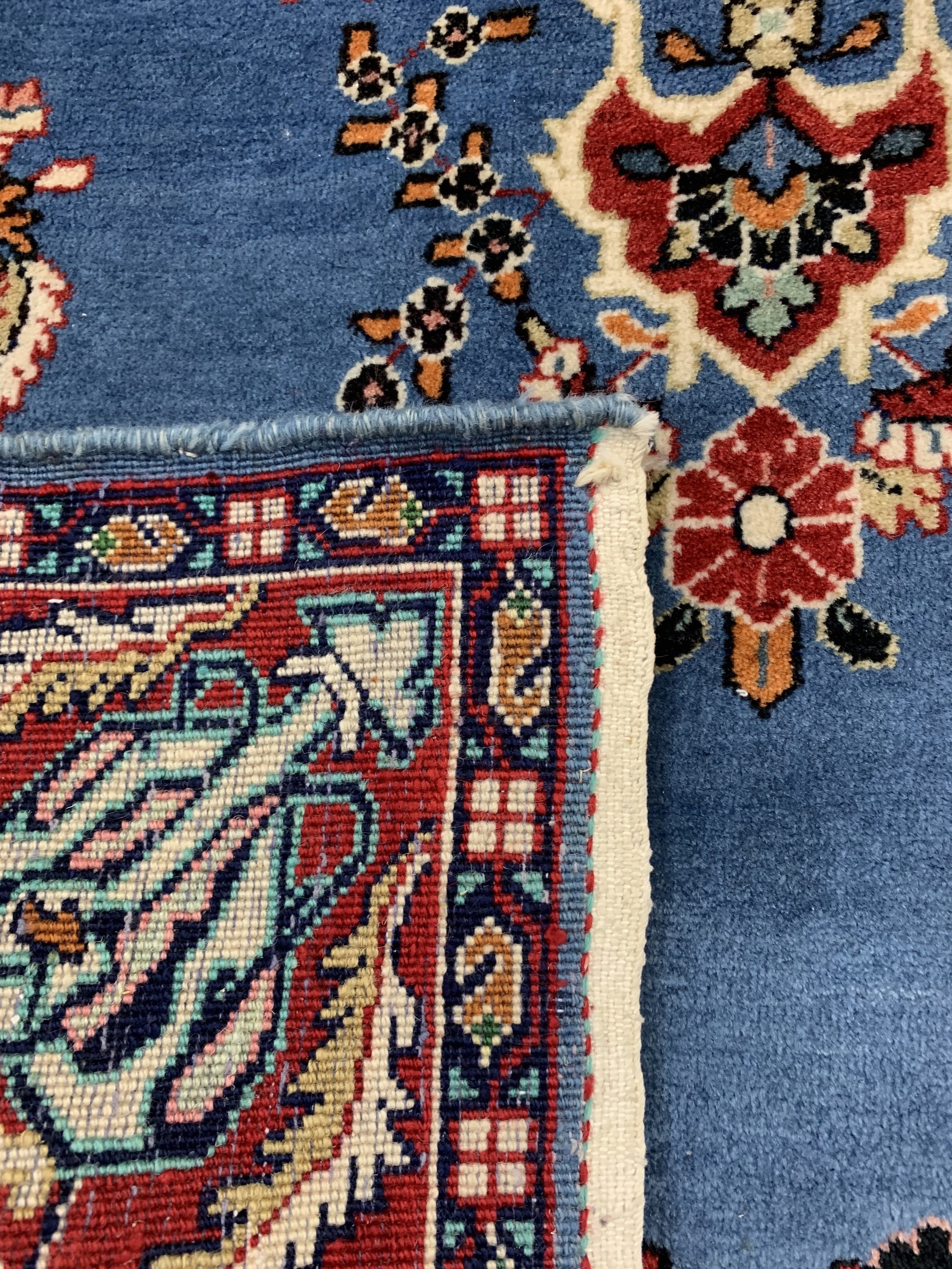 Detail d: Sarogh, Persien, ca. 50 Jahre, Wolle auf Baumwolle, ca. 162 x 104 cm, EHZ: 2