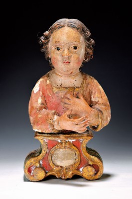 Image 26725020 - Halbfigur des Christuskindes, süddeutsch, um 1780